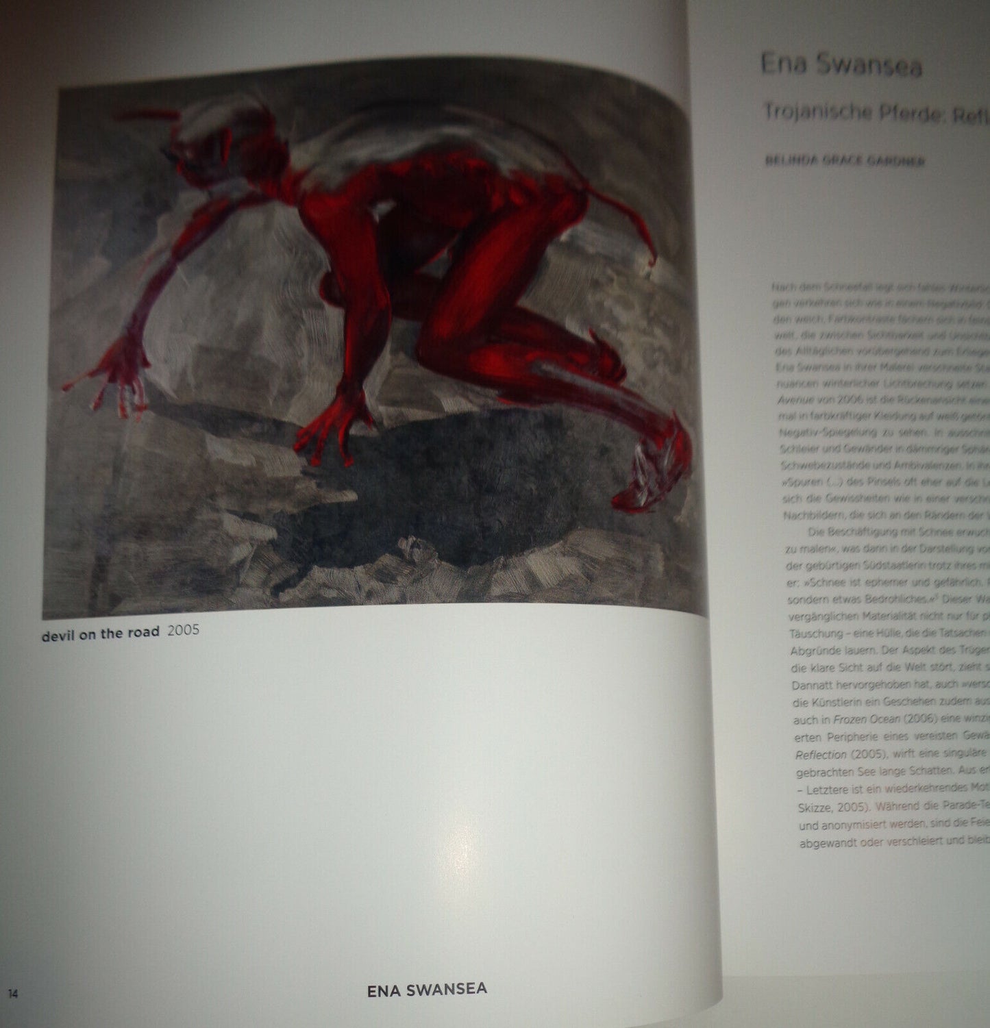 Psycho: Ena Swansea SIGNED and Robert Lucander at the Falckenberg Collection