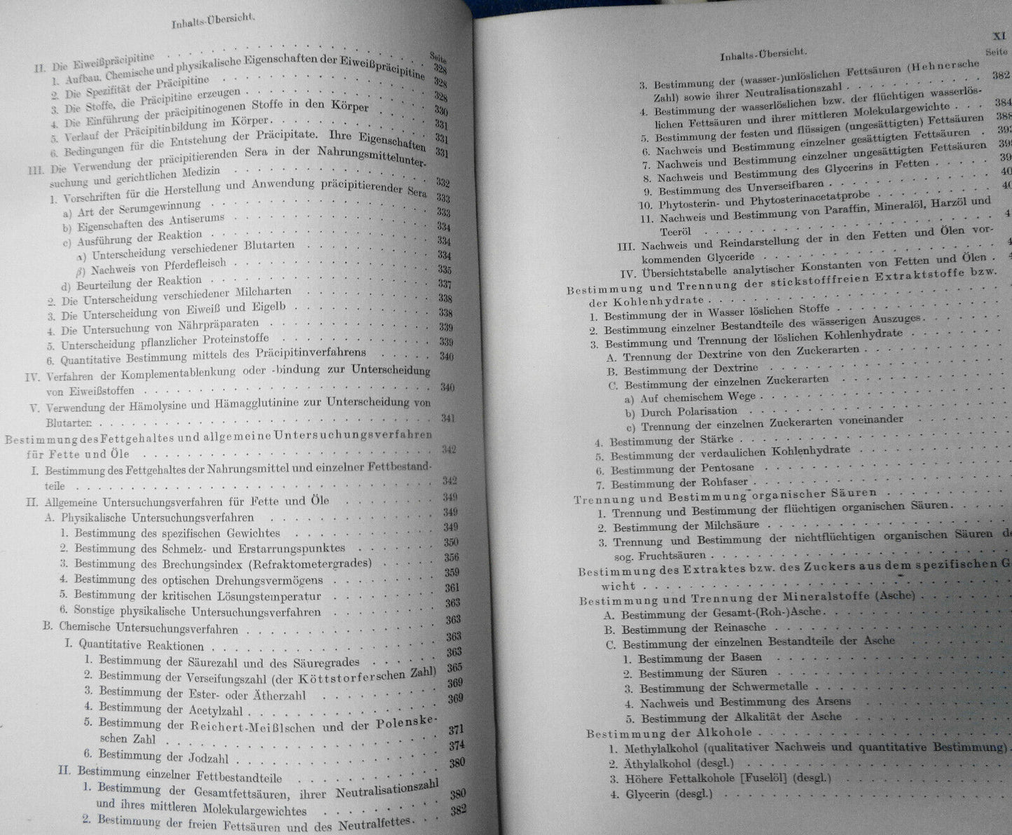 Chemie der menschlichen Nahrungs- und Genussmittel Von Dr. J. Konig Band 1. 1910