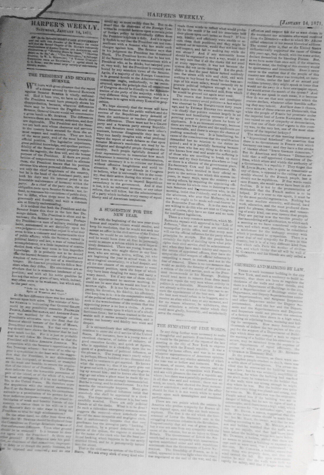 A Prussian Advanced Post Before Paris - Waiting For The Sortie. 1871