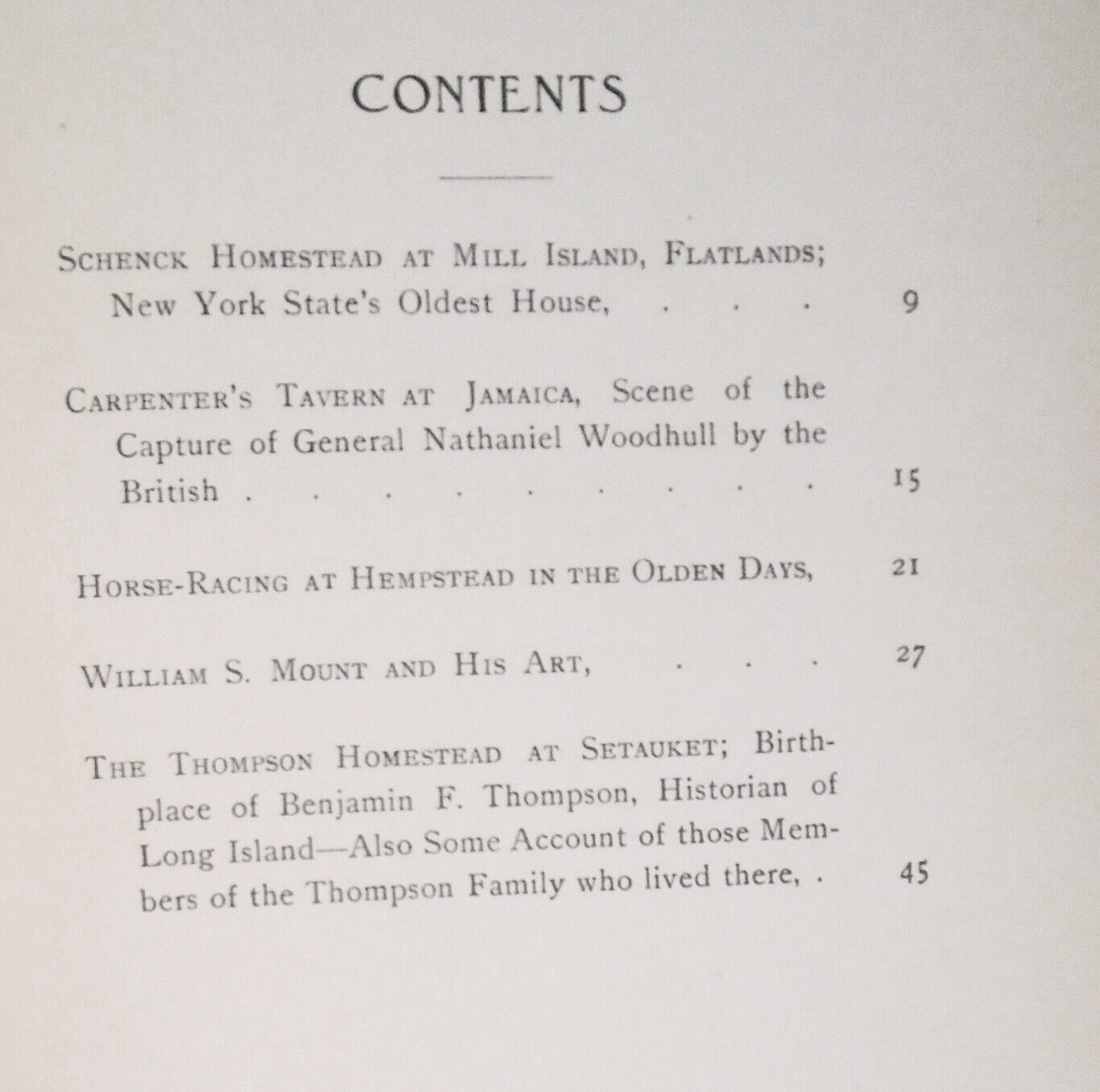 1917 Historical miscellanies relating to Long Island by Charles J Werner. Ltd ed