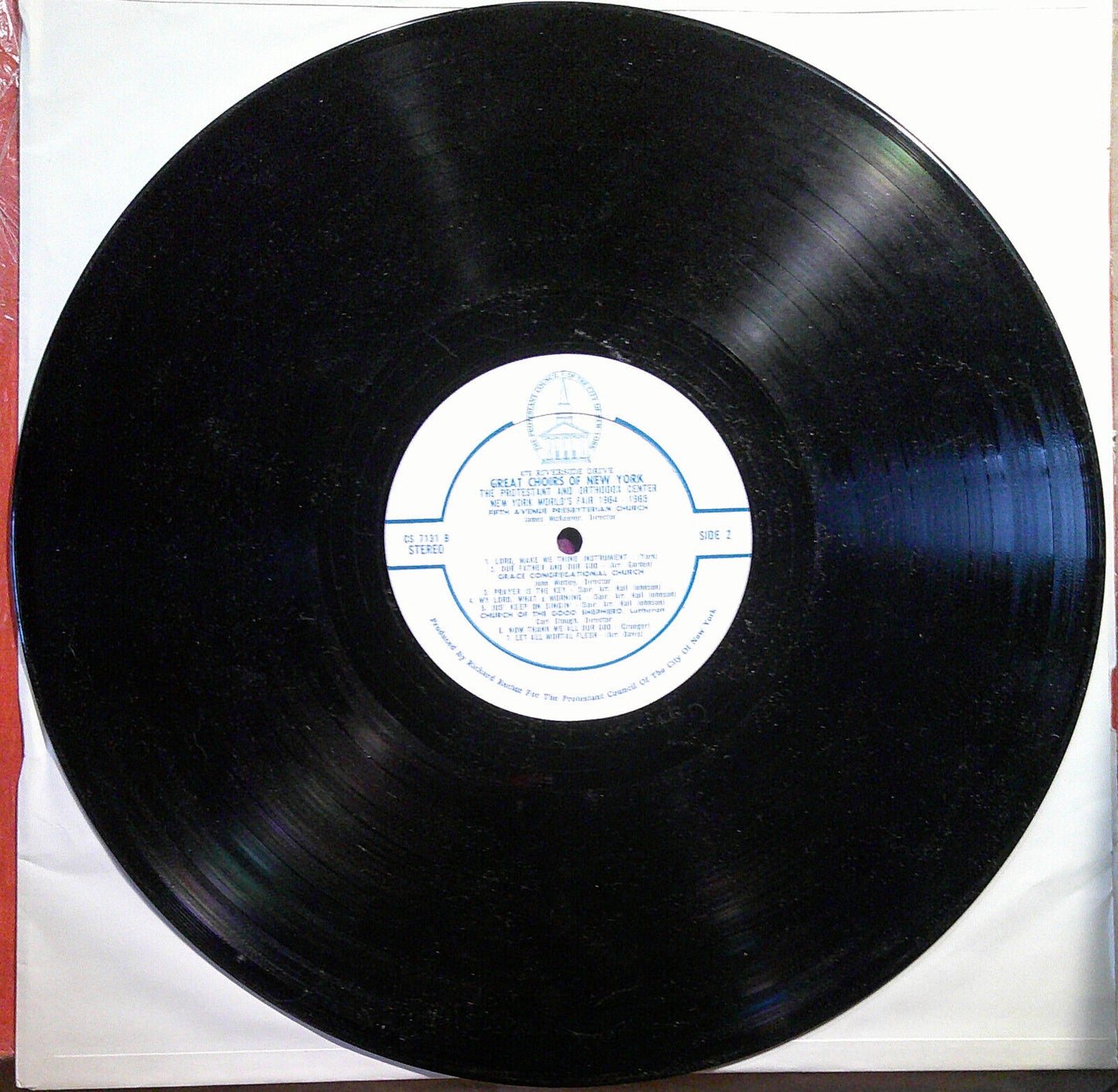 Great Choirs of New York LP - Protestant & Orthodox Center at World's Fair 1965