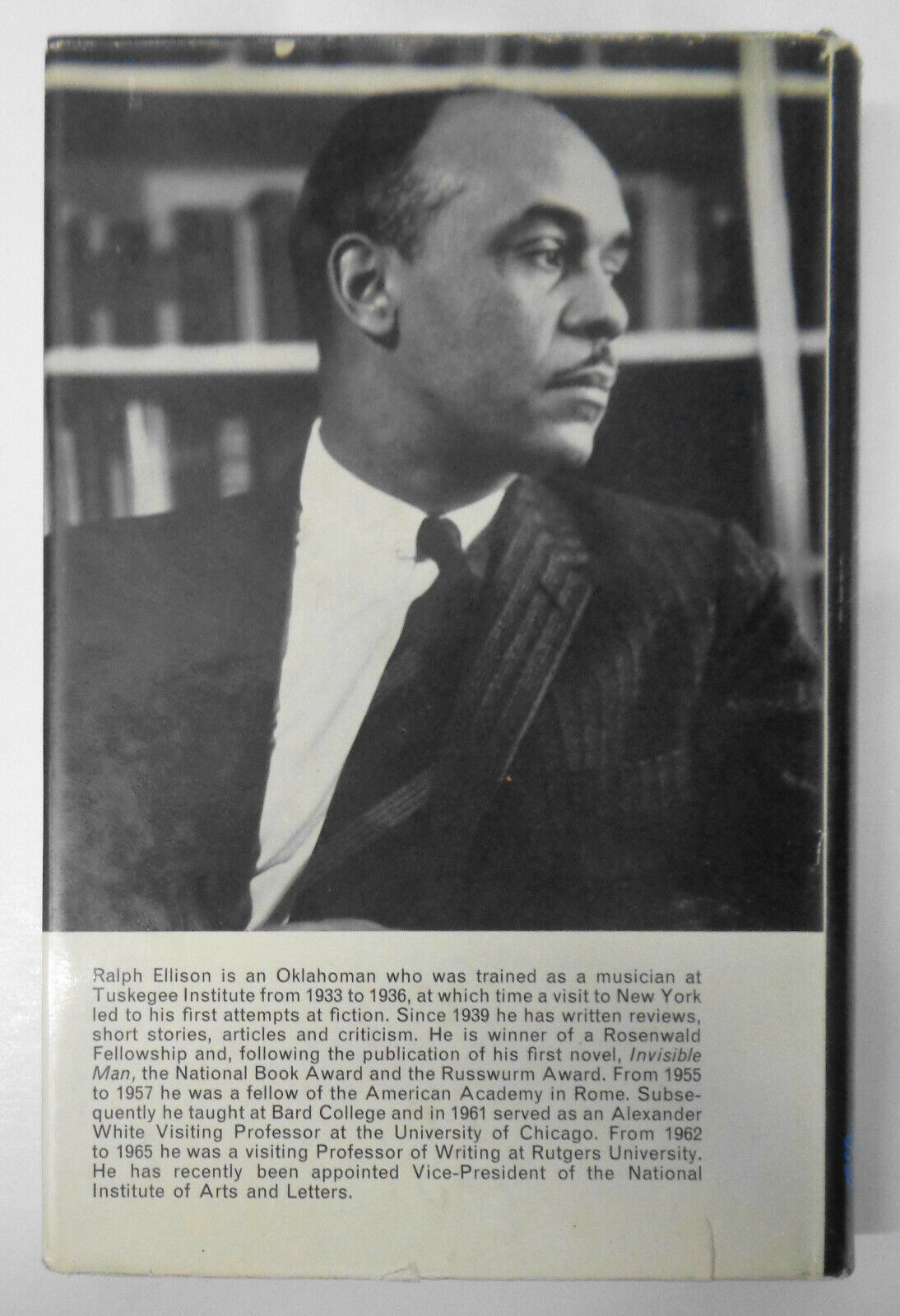 Shadow and act, by Ralph Ellison. First edition,1967. Hardcover/DJ