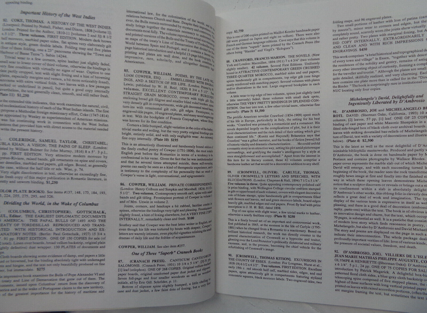 5 Phillip J Pirages Catalogues Lot - Illuminated Manuscripts, Fine Bindings