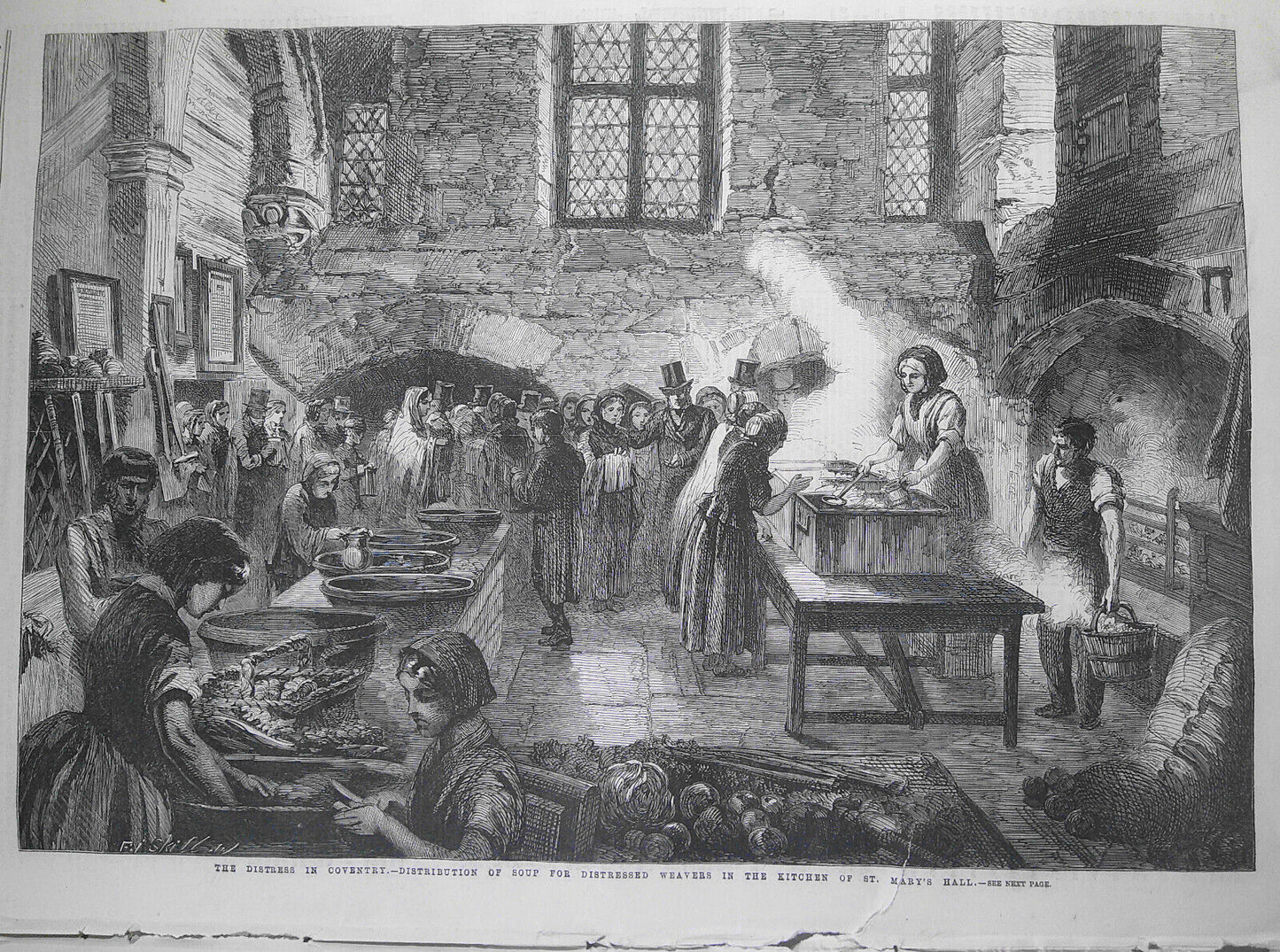 Illustrated London News, February 9, 1861 - Opening of Parliament; Coventry woes