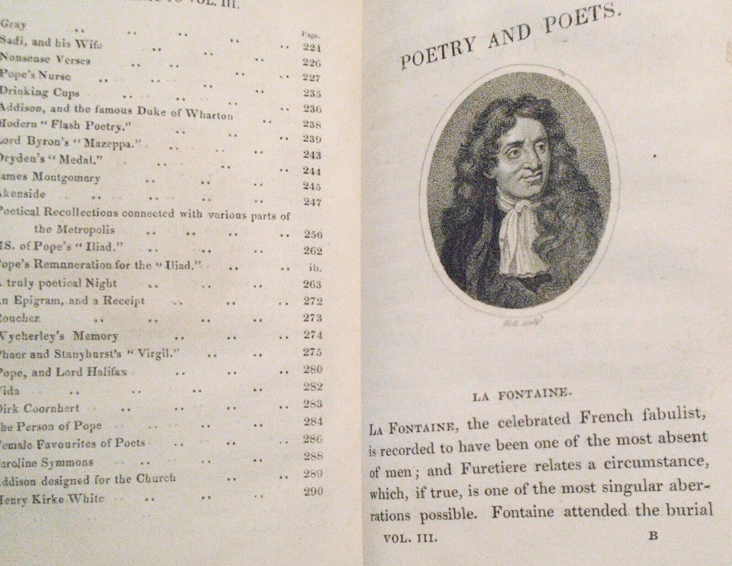 Poetry and poets : being a collection of the choicest anecdotes - 3 vols, 1826