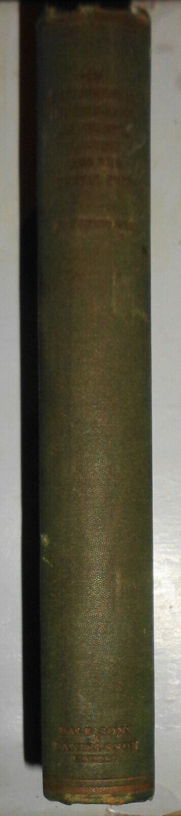 Experimental Investigation Of Enamel Dentine & Dental Pulp SIGNED by W Fish 1933