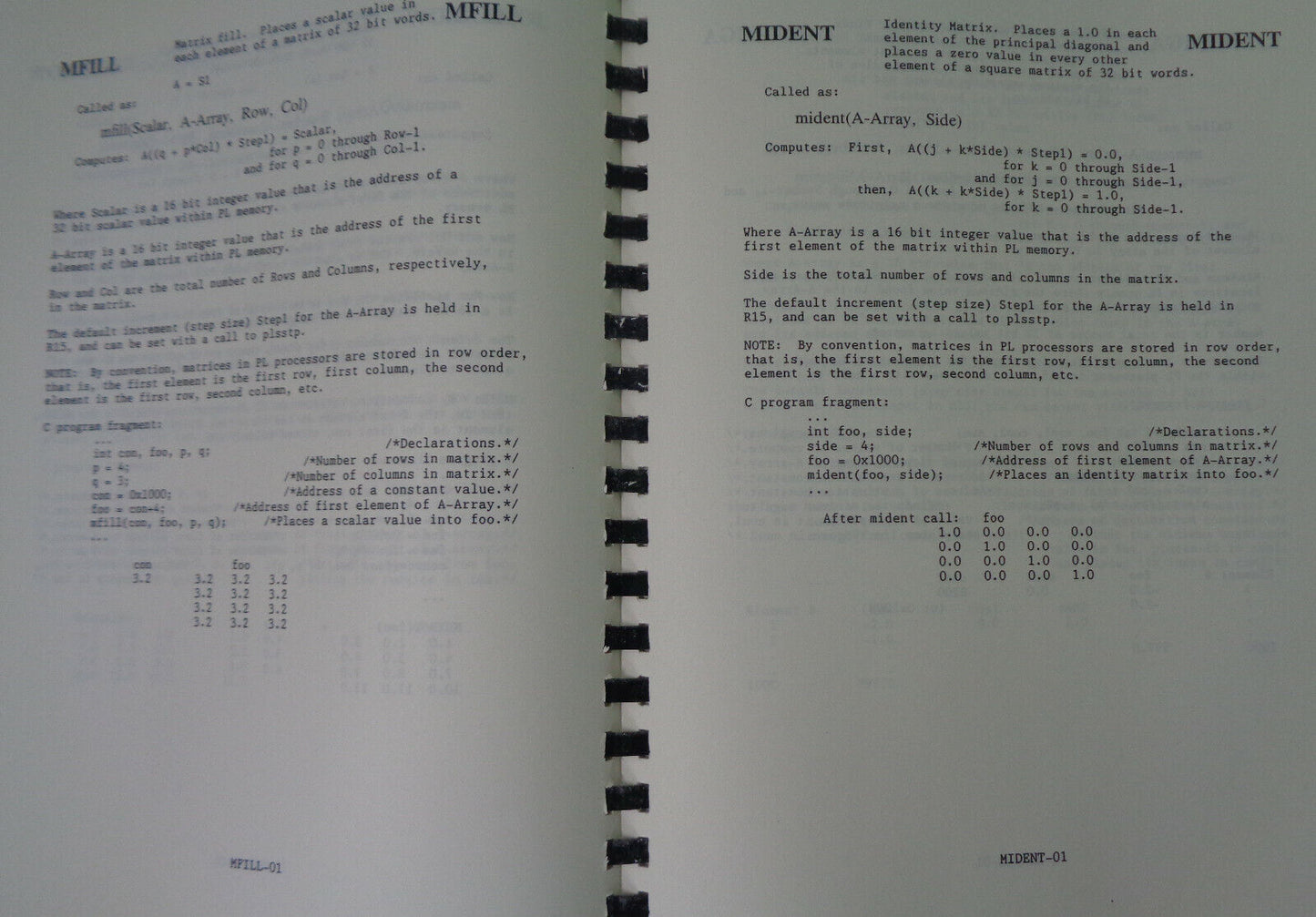 Reference Manual For PL Series Processors - 1988 - Eighteen Eight Laboratories