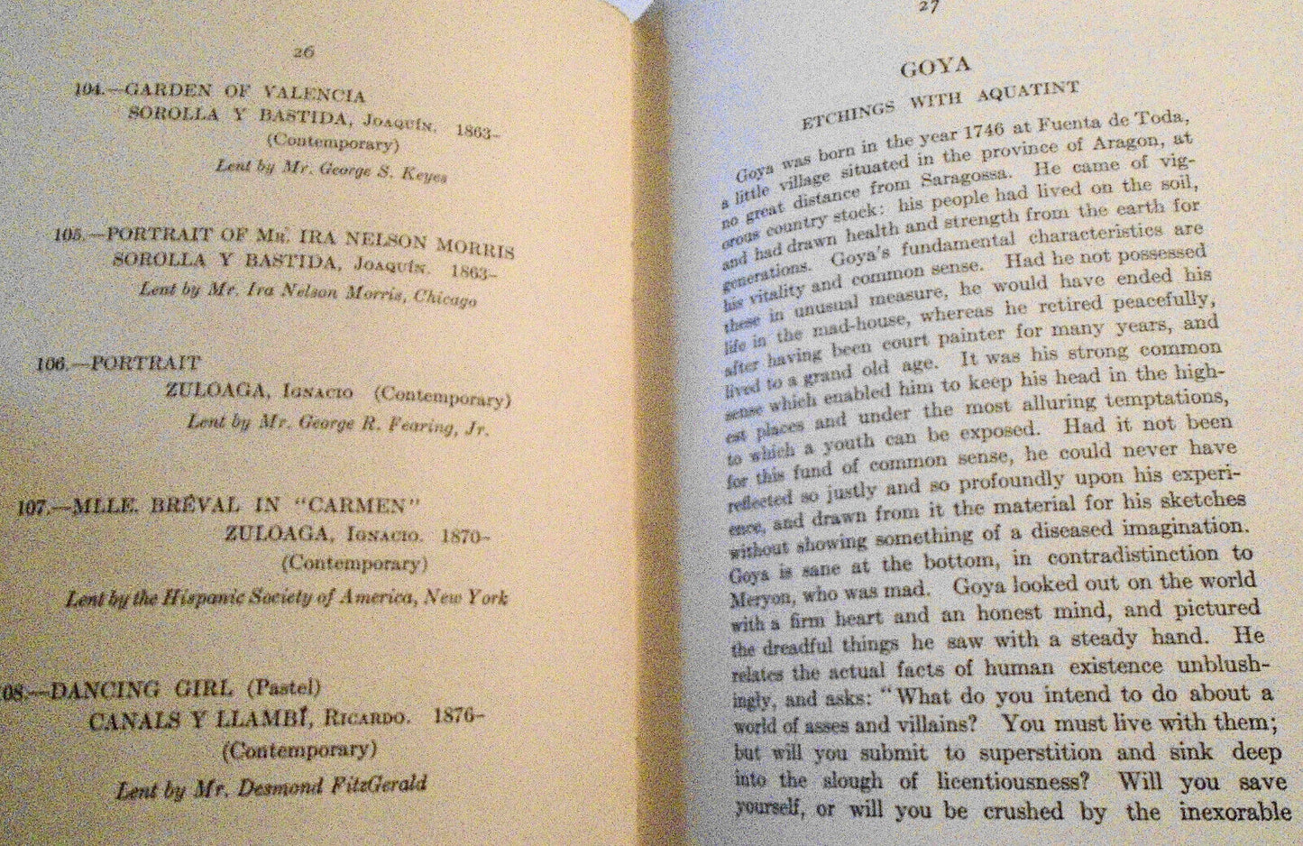 The Spanish school : loan collection : the Copley Society of Boston, Copley Hall