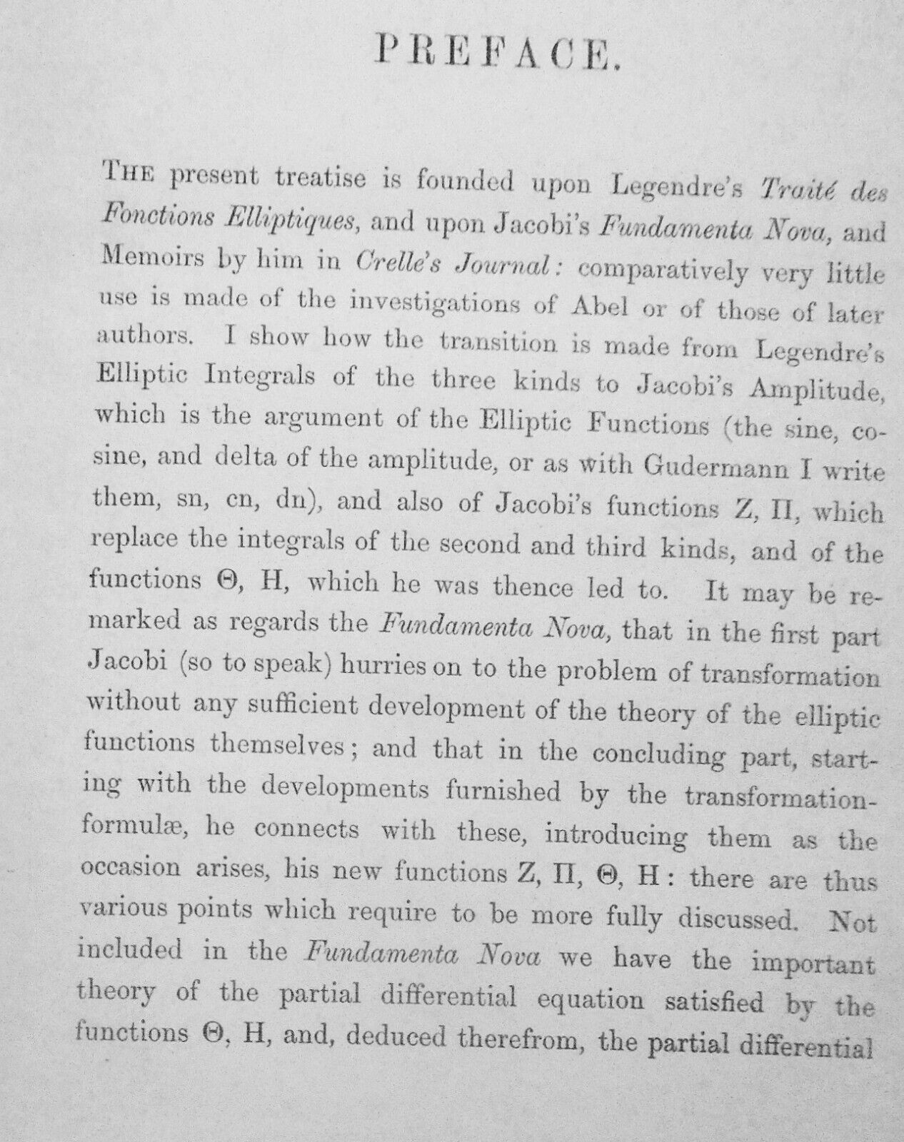 Elementary Treatise on Elliptic Functions, by Arthur Cayley. First edition. 1876
