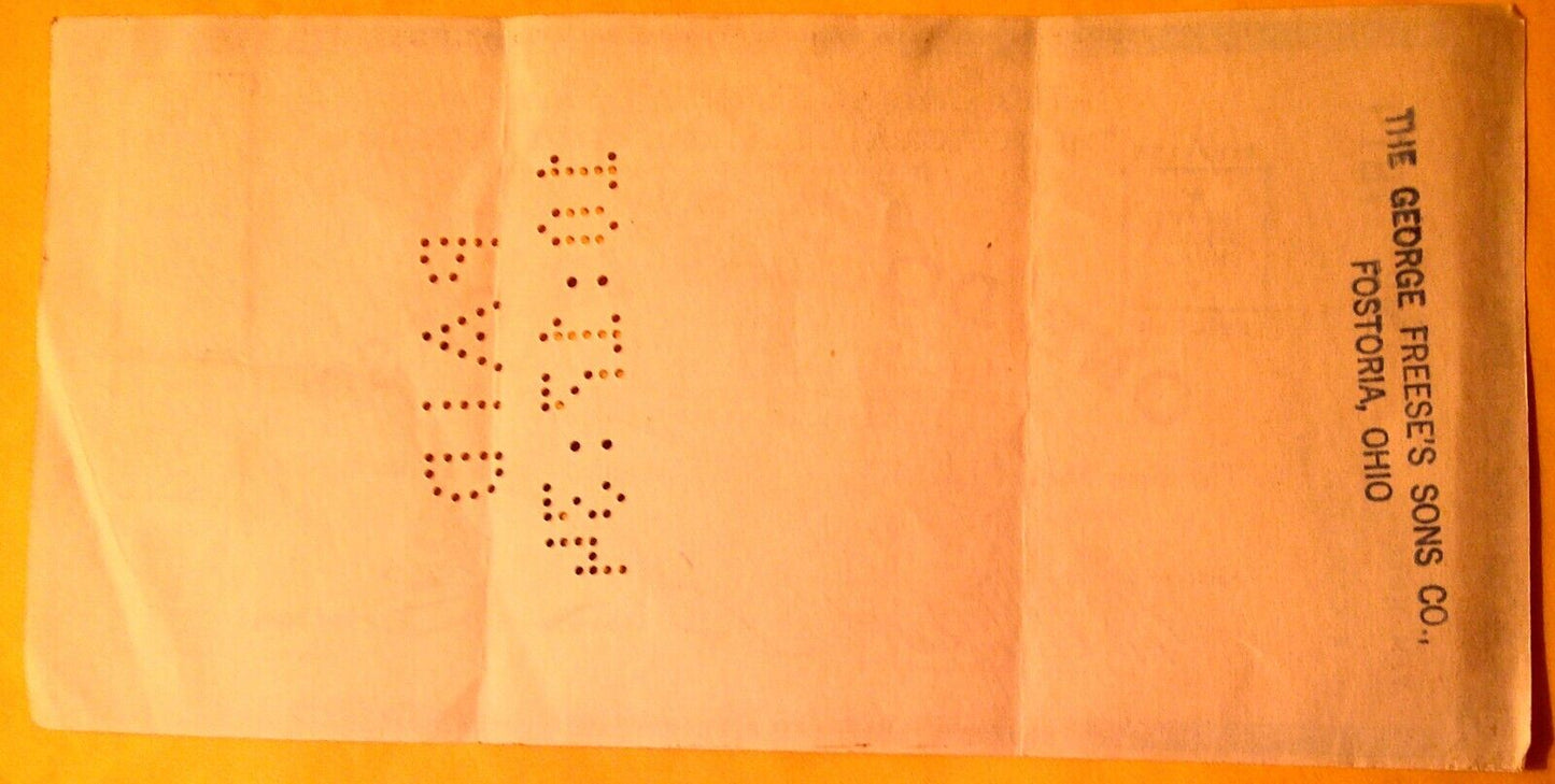 1930s Fostoria Industrial Corporation, Ohio : $1 Certificate, With Stickers