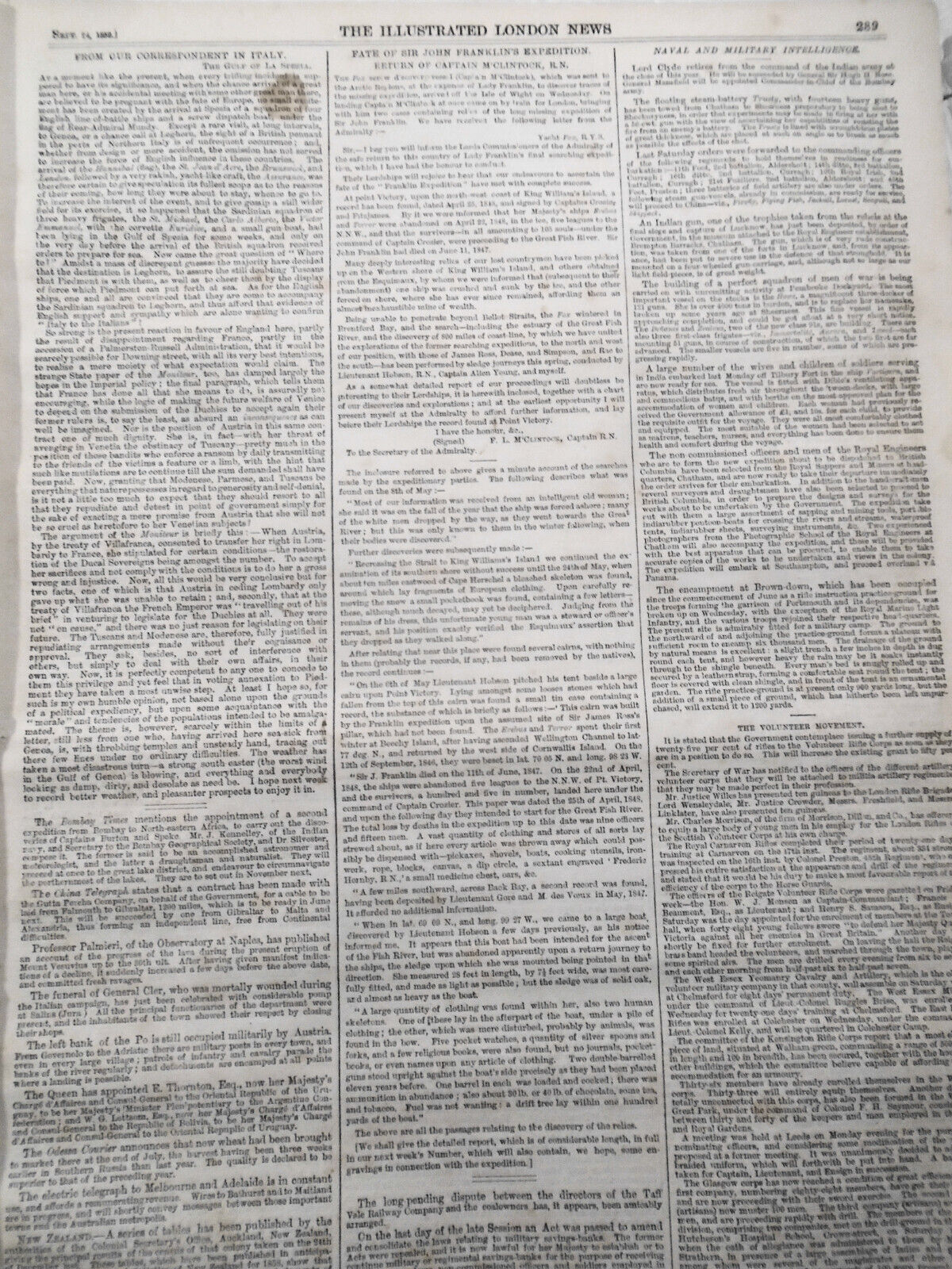 Illustrated London News, 9/24/1859 - Attack on Chinese fortifications at Peiho