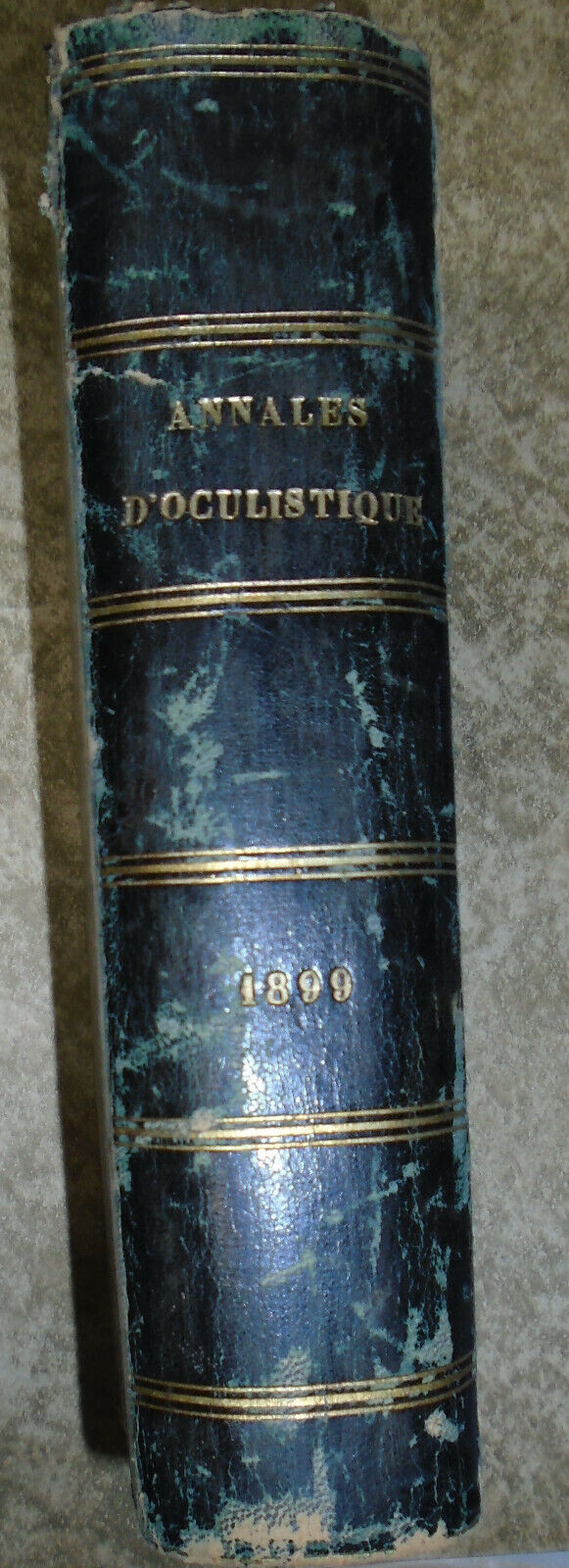 Annales D'Oculistique 1899. Bound Vol. 121/122. Yearly Ophthalmological Journal