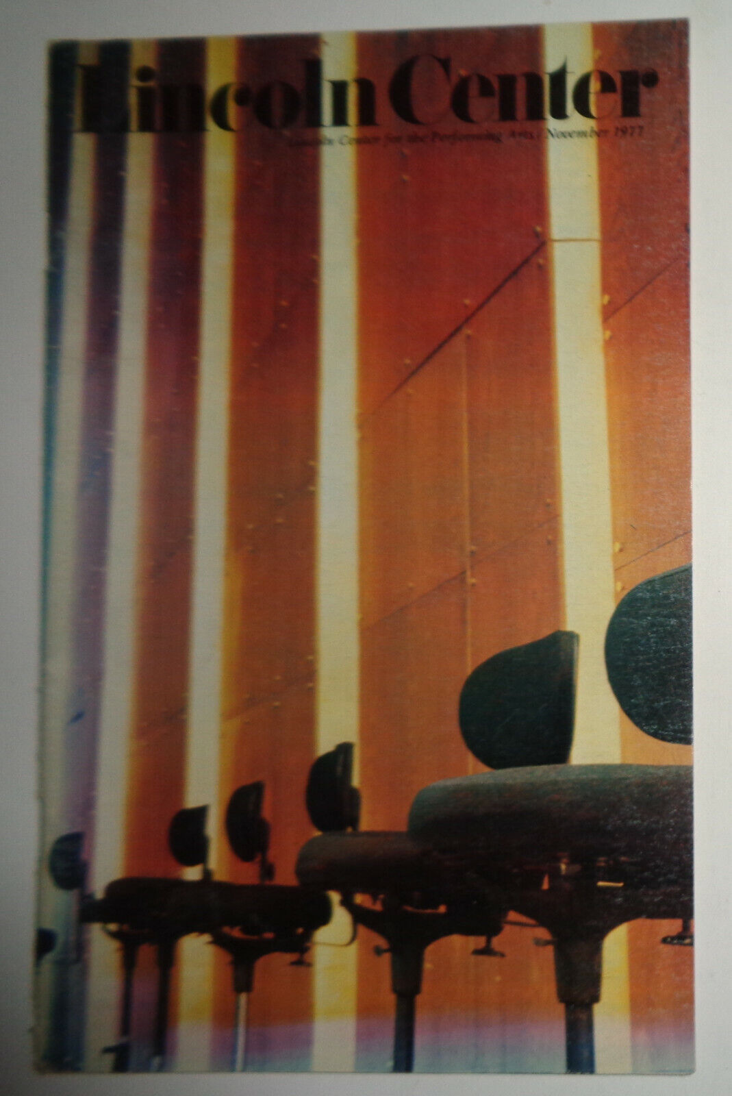 JOAN ARMATRADING - STAGEBILL - NOV. 9, 1977 LINCOLN CENTER / AVERY FISHER HALL