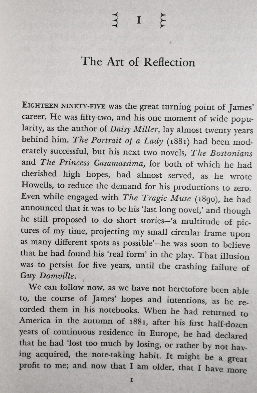 Henry James, The Major Phase, by F. O. Matthiessen. 1944 First Edition, 1st Ptg