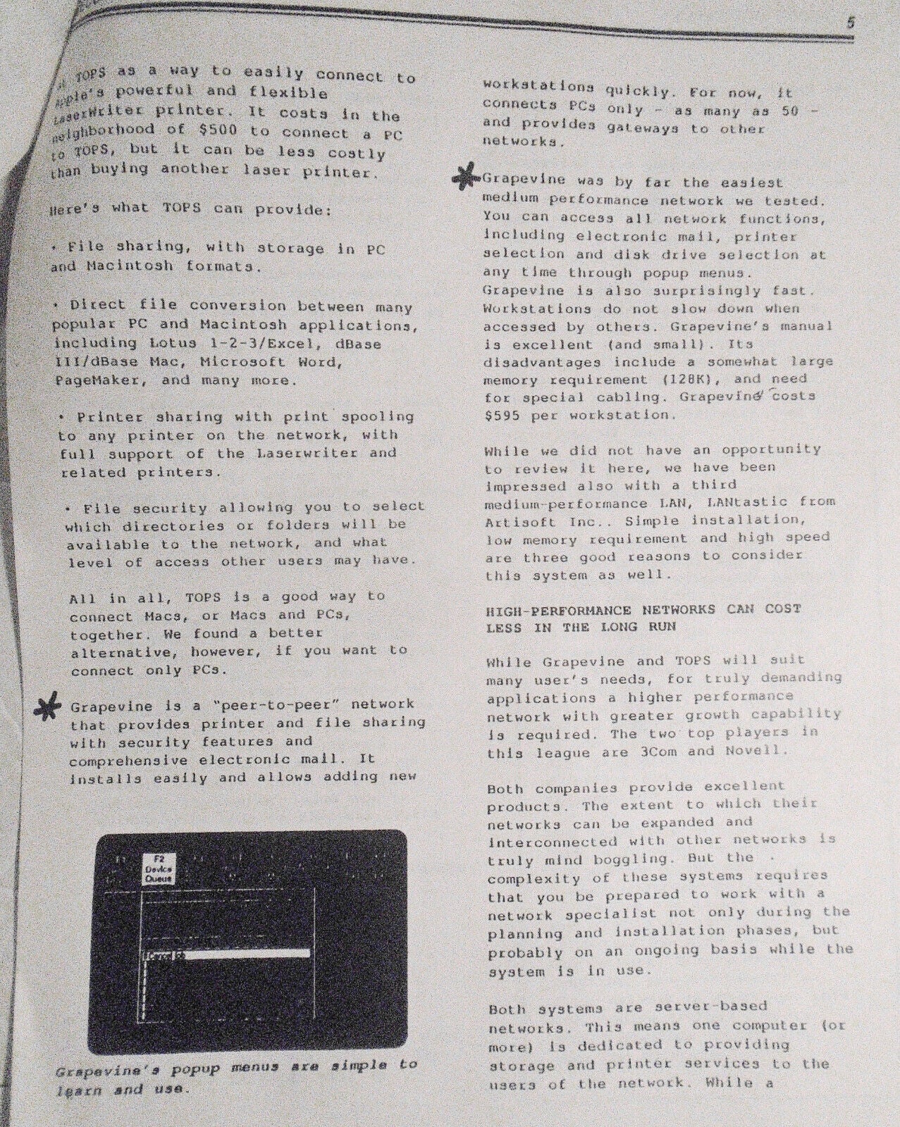 Executive Computing, September 1988. Touche Ross monthly Newsletter for clients