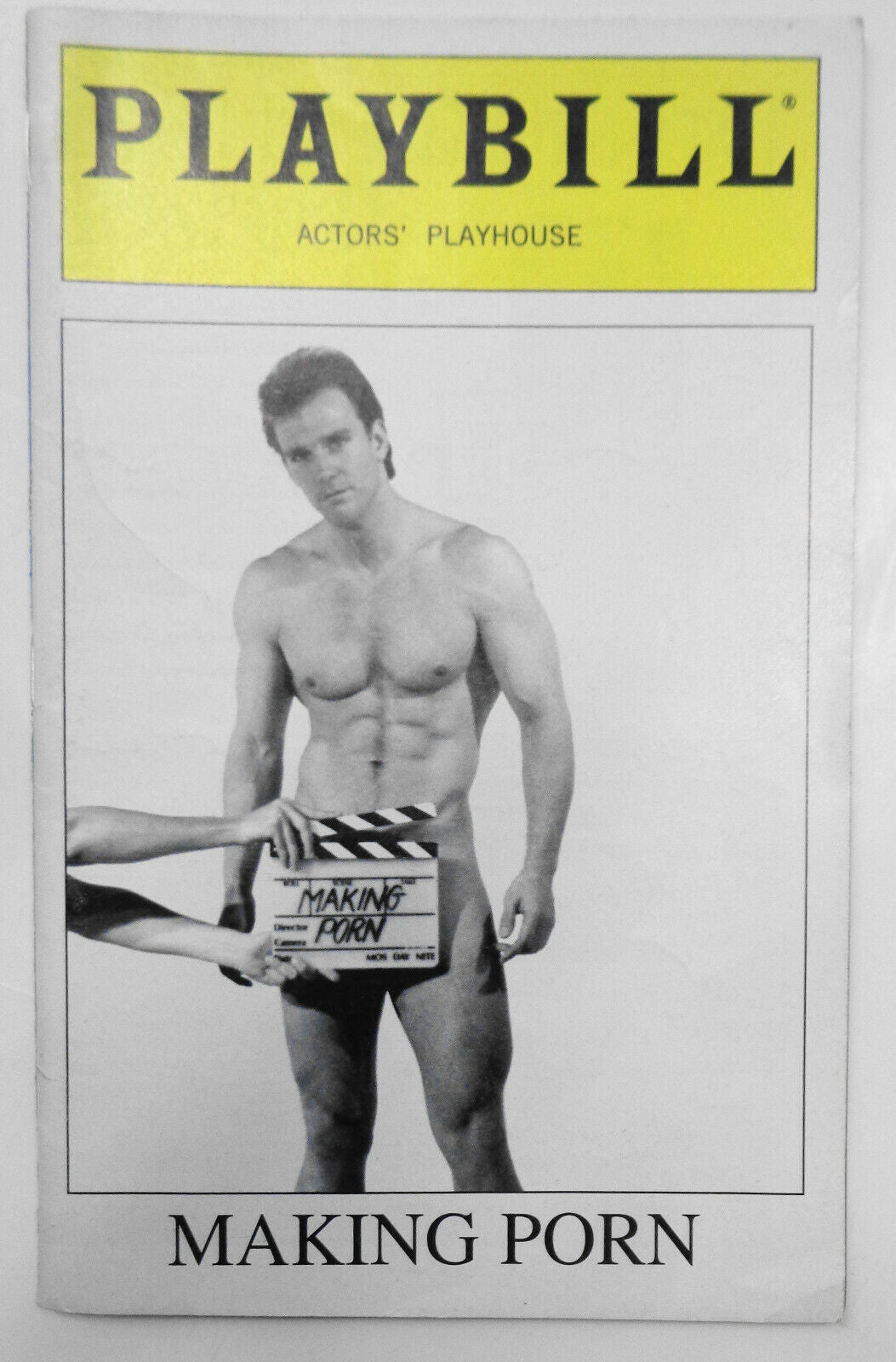MAKING PORN - PLAYBILL - June 1996