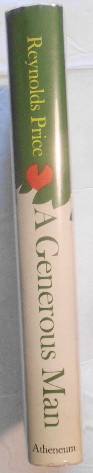 Reynolds Price : A Generous Man. First Edition 1966 Hardcover/DJ