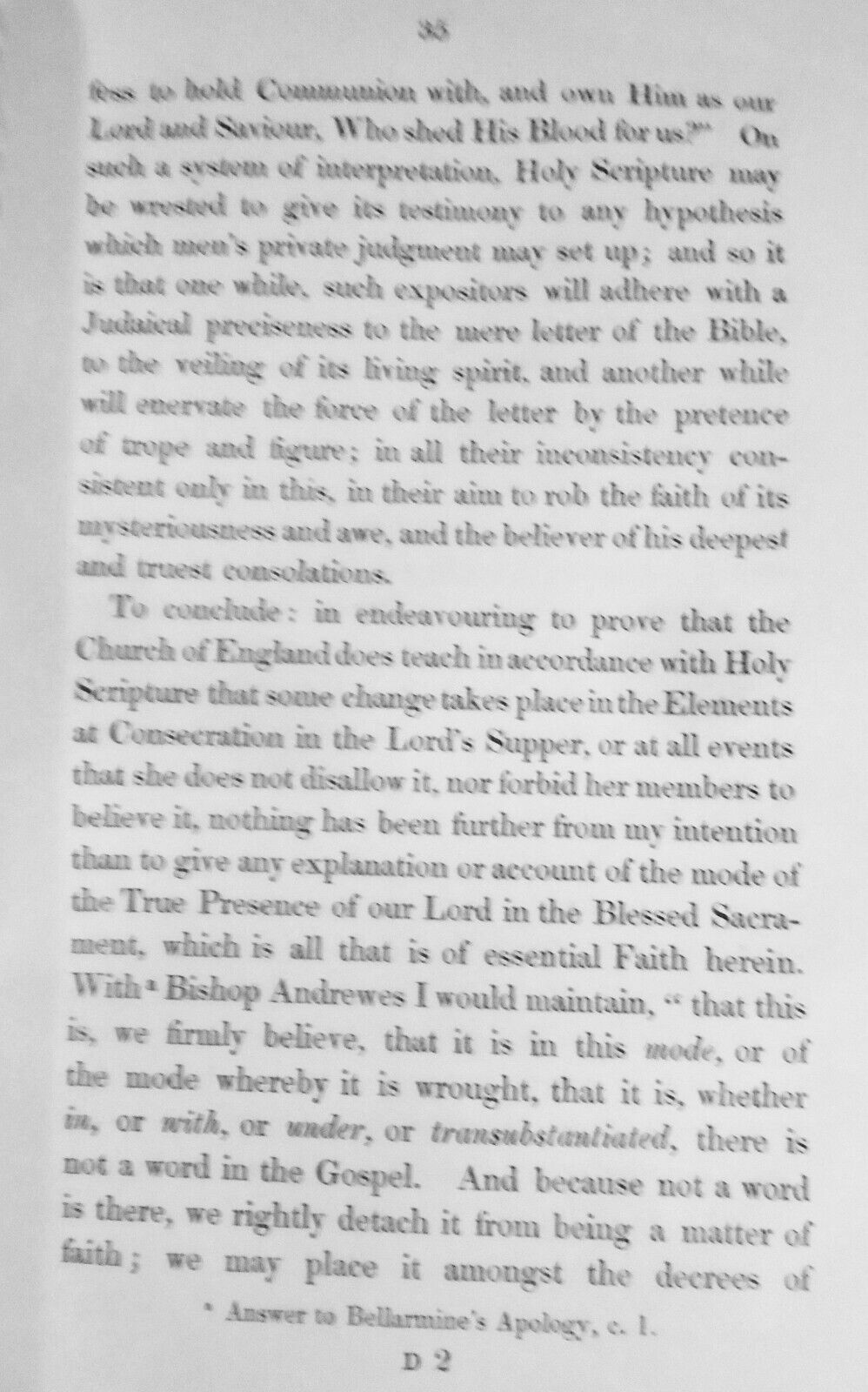 1844 Two exercises for the degree of B.D. read in the Divinity School, Oxford
