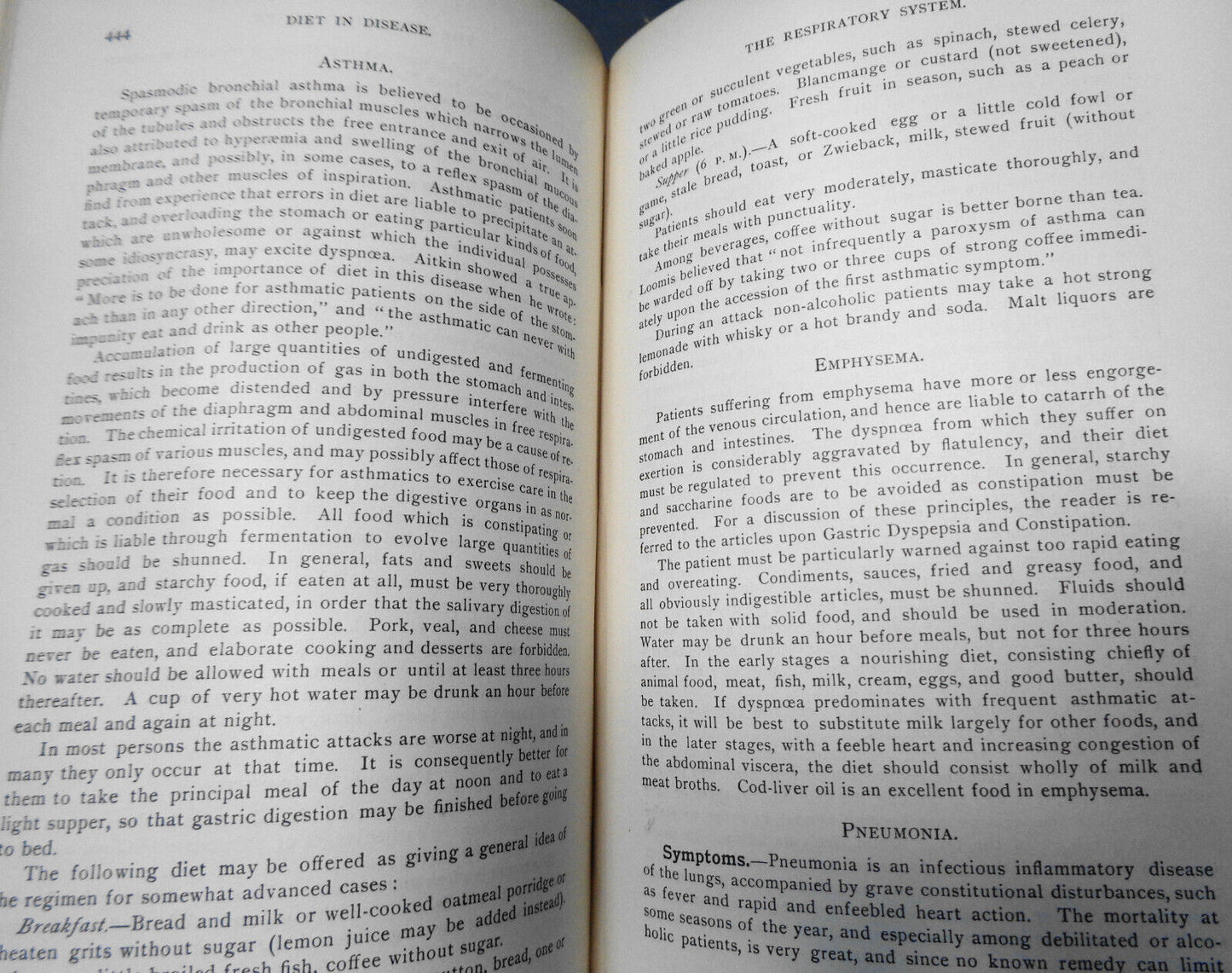 1896 Practical Dietetics: With Special Reference to Diet in Disease, by Thompson