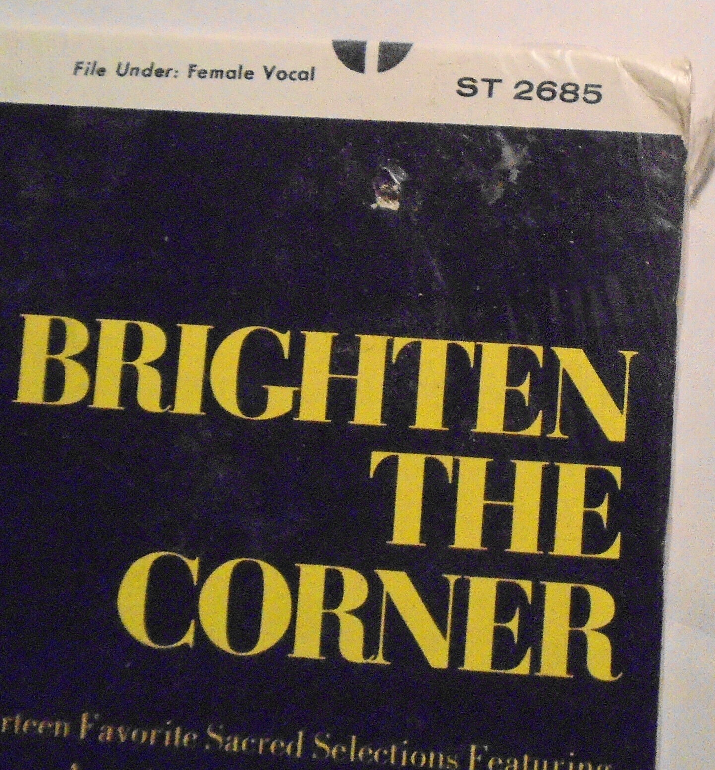 Ella Fitzgerald's Brighten The Corner LP - Capitol ST-2685 - SEALED - NEW!