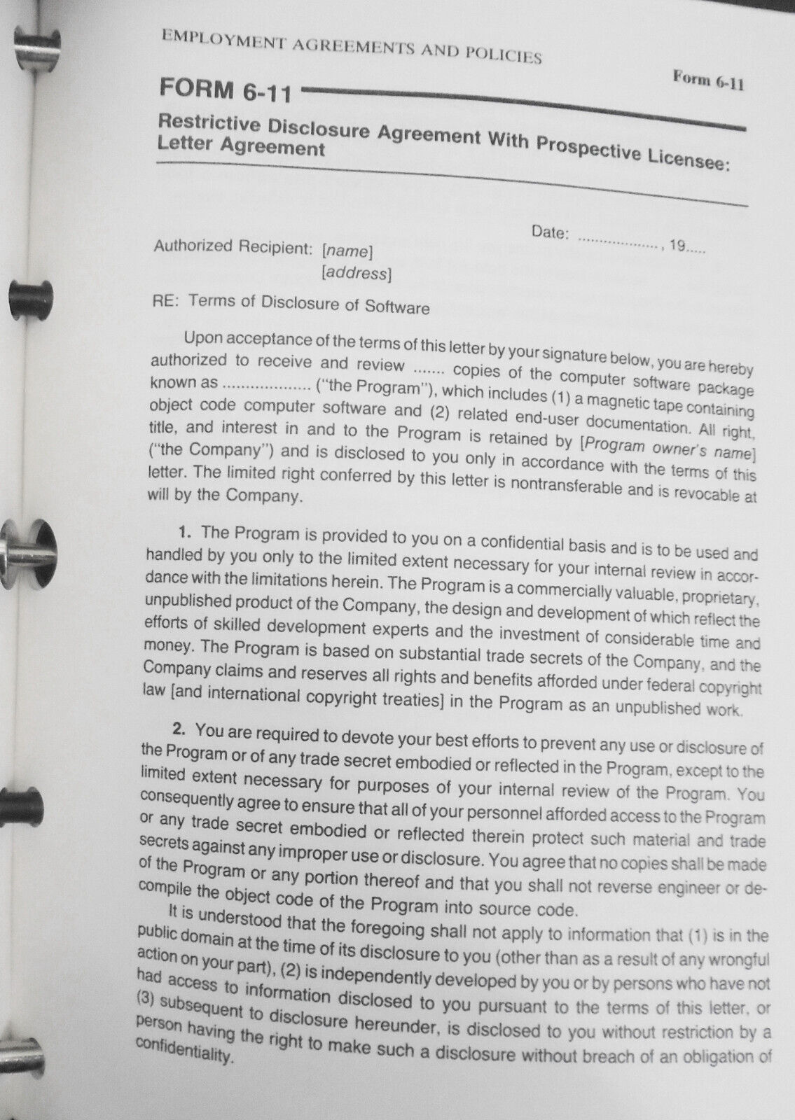 Computer Software Agreements: Forms and Commentary. Warren Gorham & Lamont, 1987
