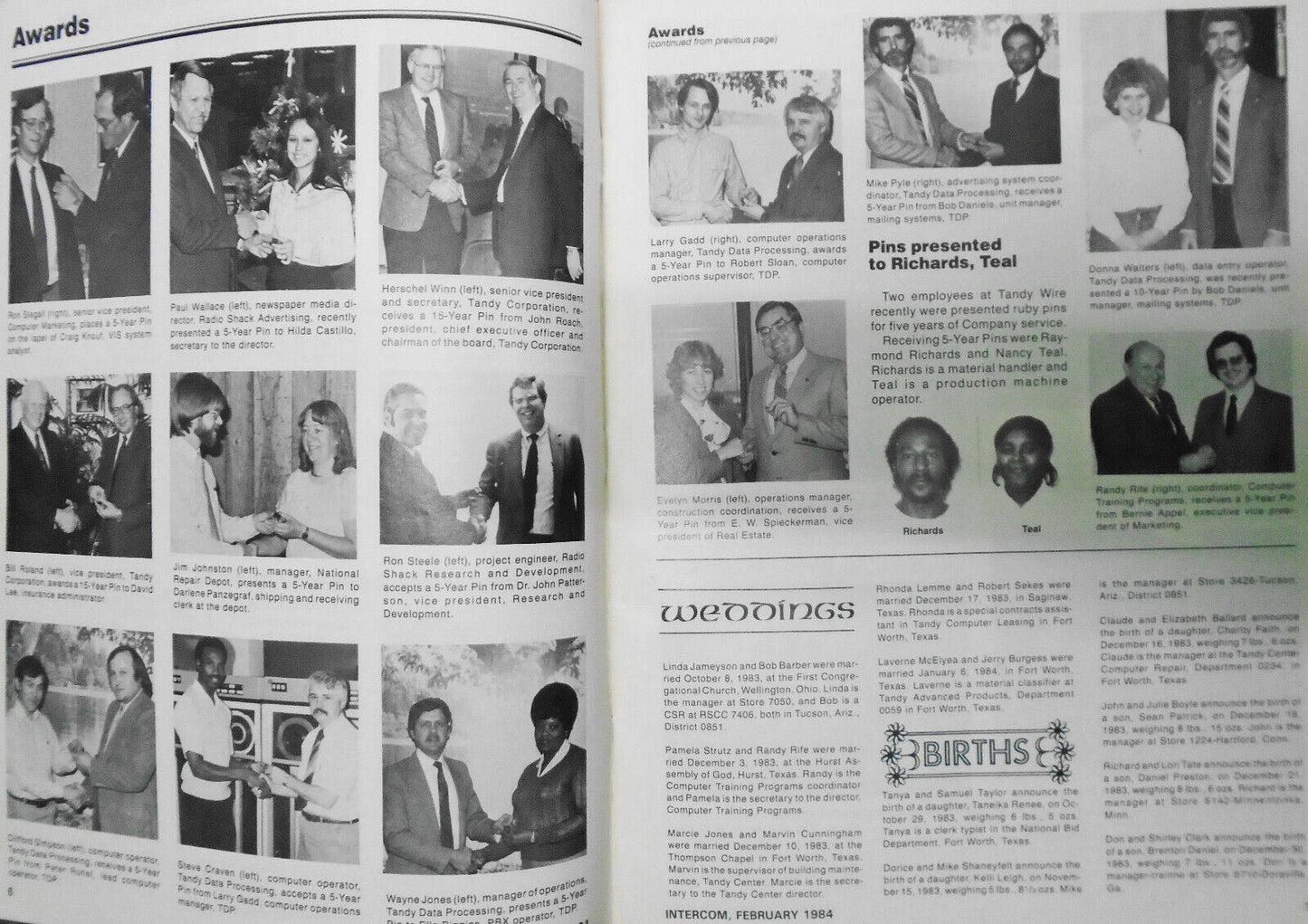 Radio Shack Intercom Magazine, February 1984
