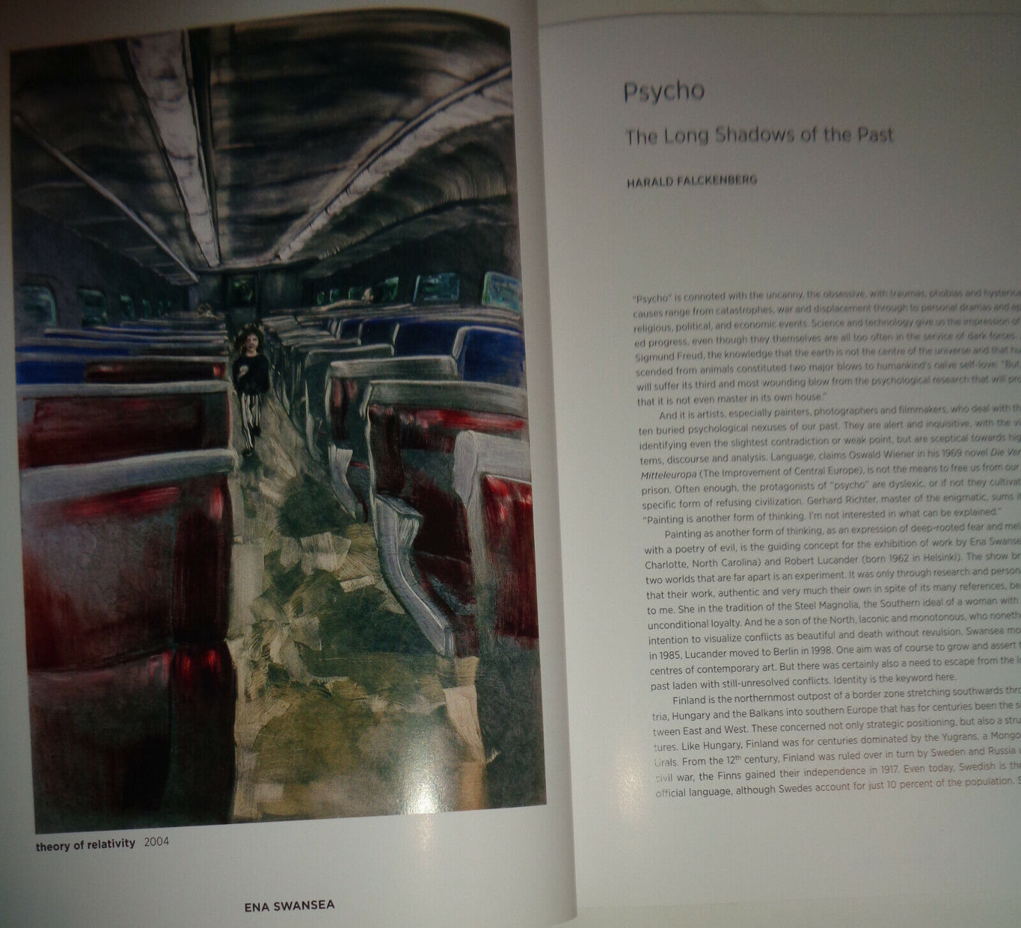 Psycho: Ena Swansea SIGNED and Robert Lucander at the Falckenberg Collection