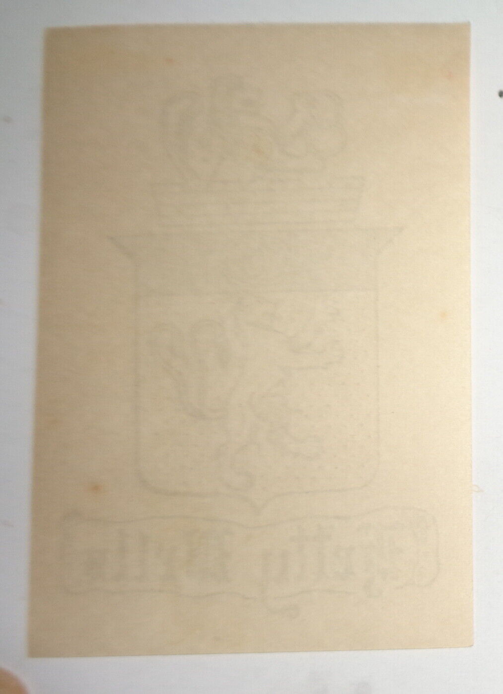 Hetty Wells - Ex Libris Bookplate - 1920's.
