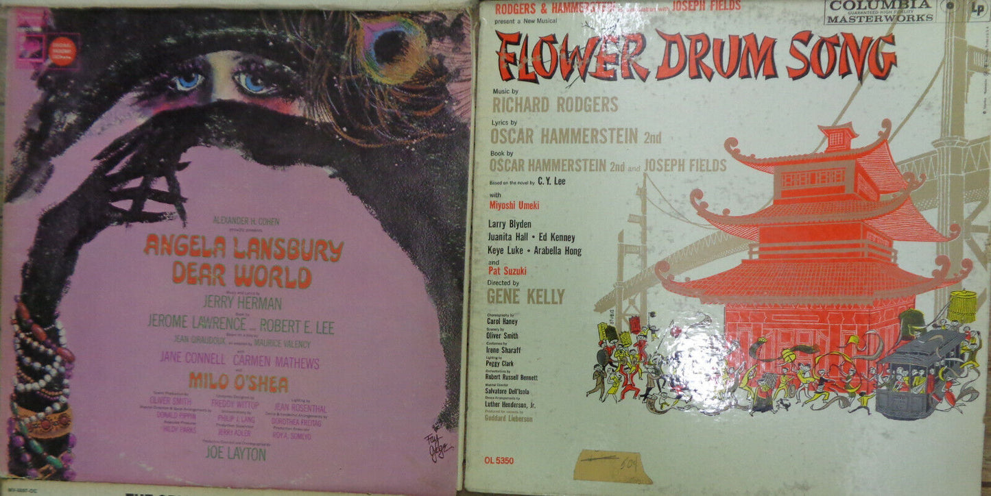 Six soundtrack LPs lot - Woodstock (3xLP, 1970), Chidren of Sanchez (2xLP) + 4