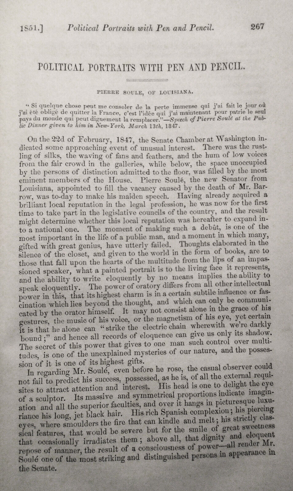 The United States Magazine and Democratic Review, September 1851