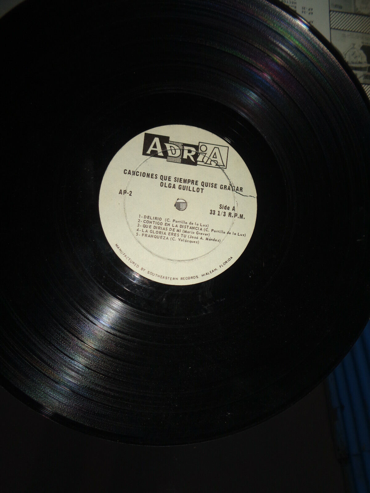 6 Latin LPs : Pacheco, Olga Guillot, Leroy Holmes, Super Trio, Irving Fields...