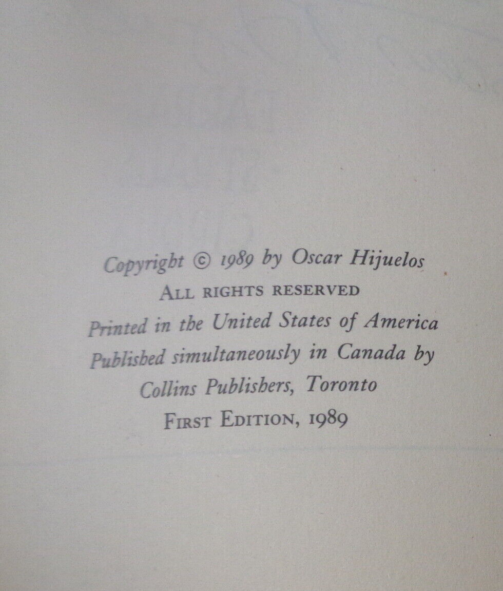 SIGNED Oscar Hijuelos : The Mambo Kings play songs of love. Advance reading copy