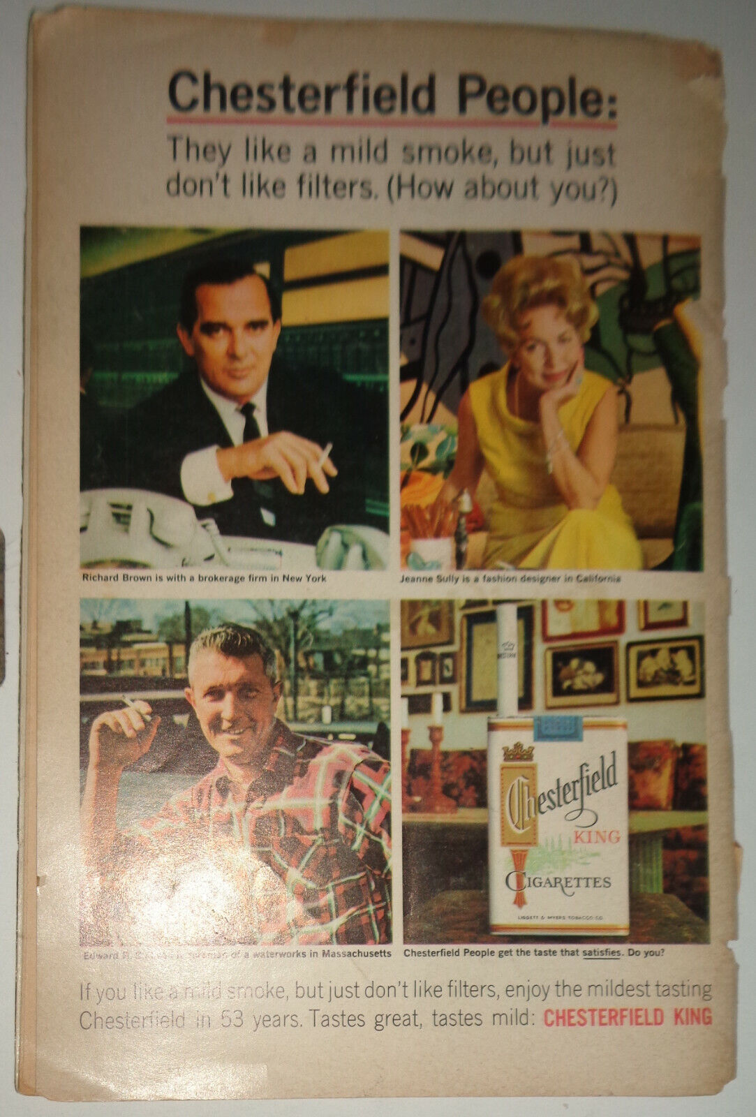 THE RIGHT HONOURABLE GENTLEMAN - PLAYBILL - 1965 SIGNED BY ALFRED VANDERBILT