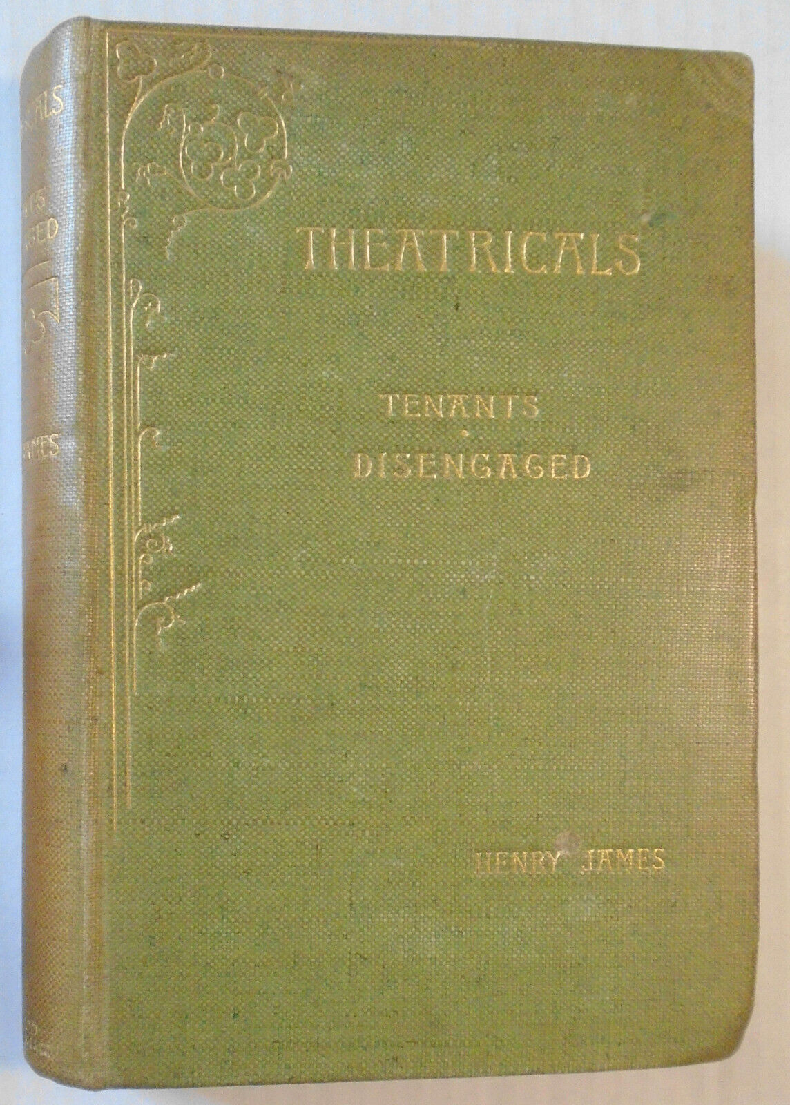 Henry James : Theatricals - 1st & 2nd series - 1st UK edition 1894, 1895