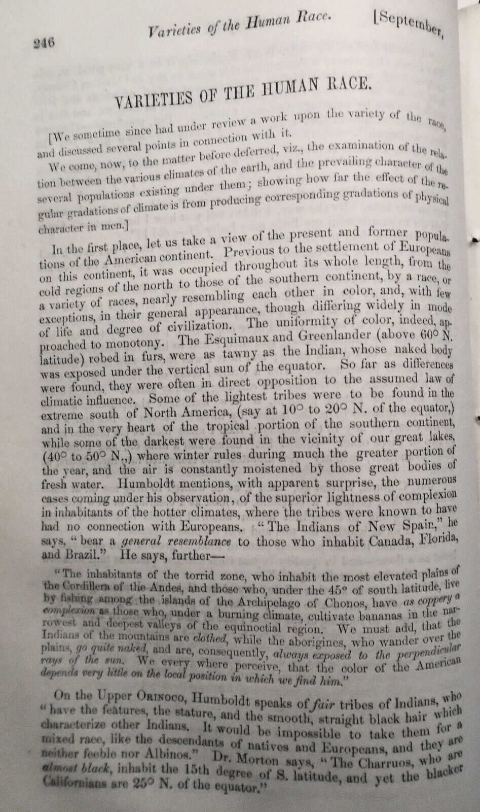 The United States Magazine and Democratic Review, September 1851