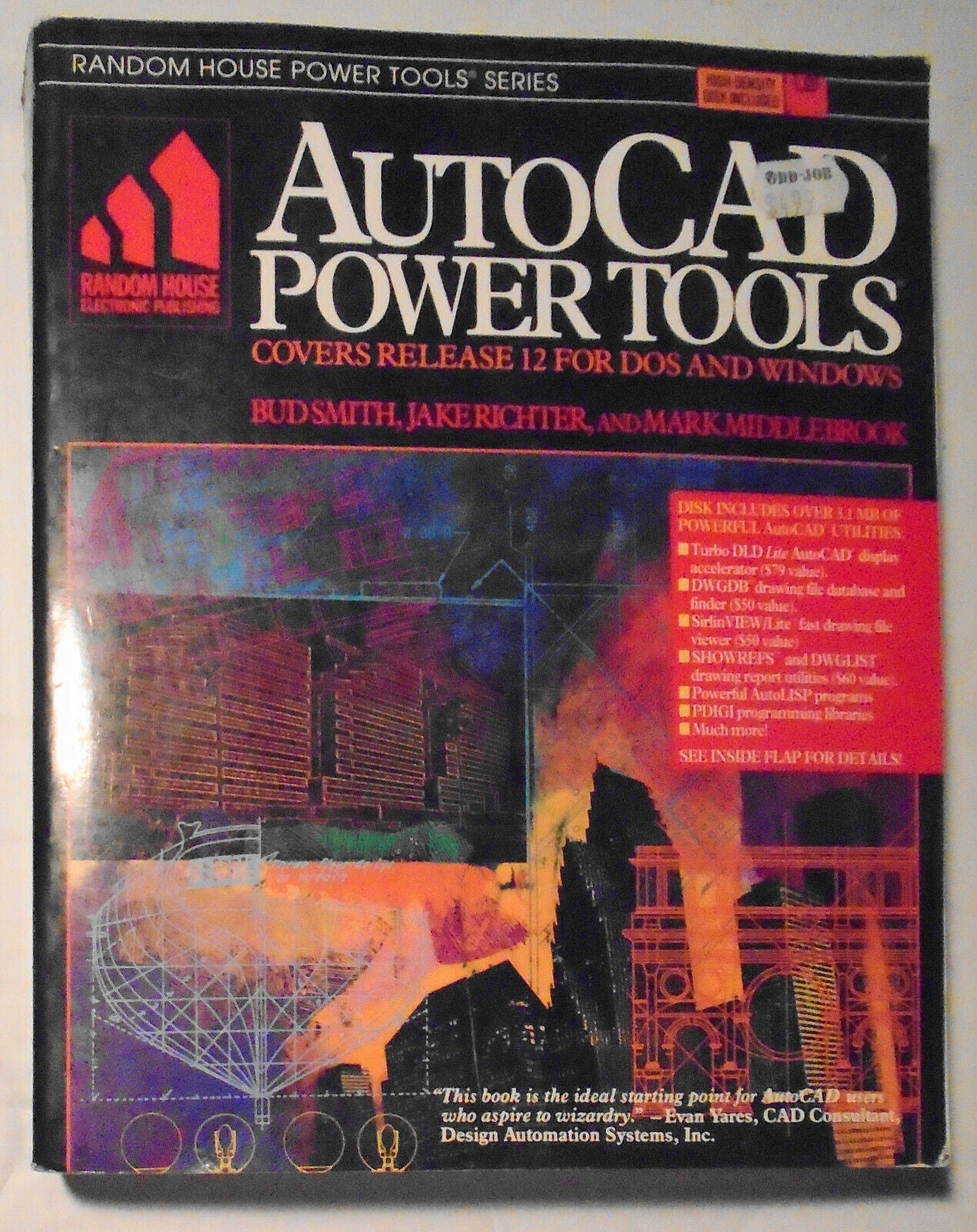 AutoCad Power Tools. 1993. Covers Release 12. With unopened 3.5" disk.