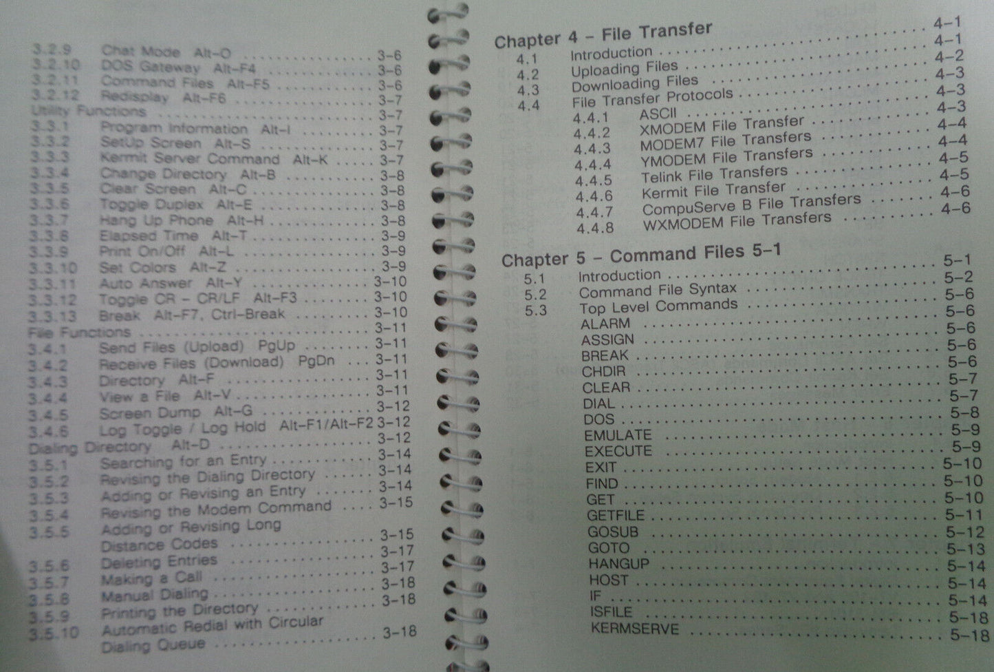 ProComm Software (manual & disk) + MultiModem Manual 1988 by Multi-Tech Systems