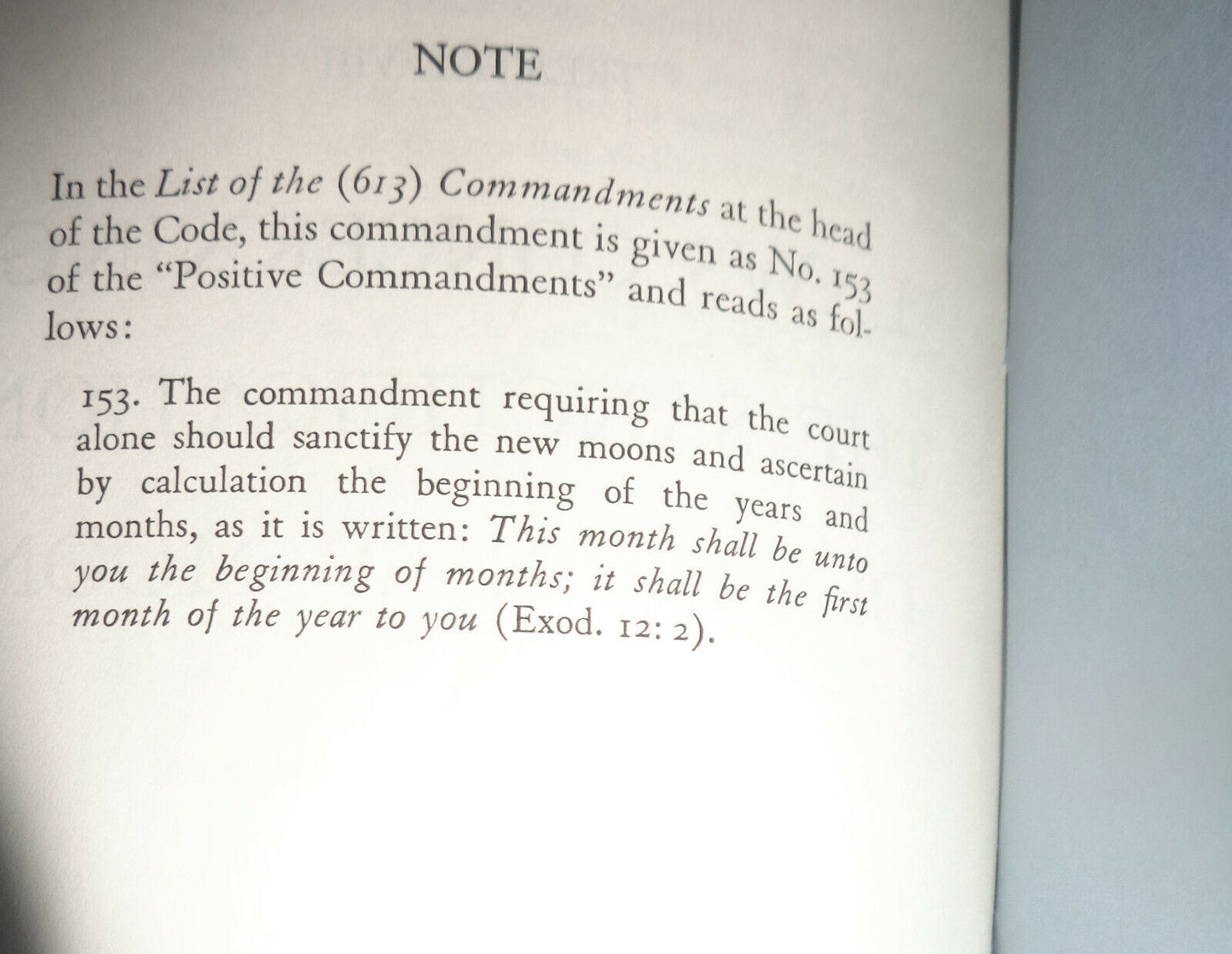 An introduction to Maimonides' treatise on the sanctification of the new moon