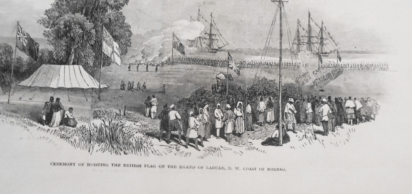 Labuan : New British Possession in the Eastern Archipelago. 1847. Prints & story