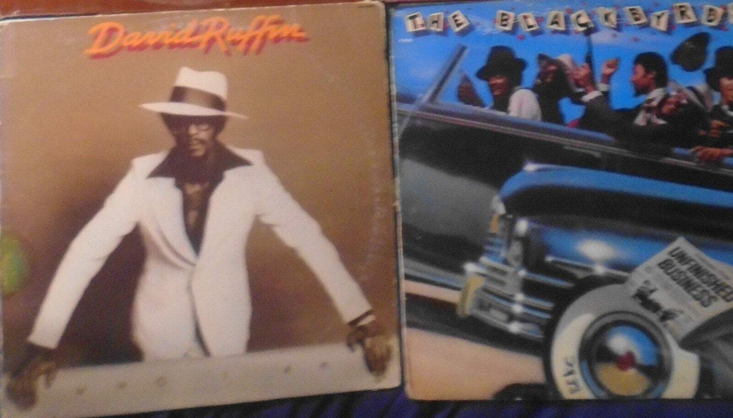 Lot of 6 R&B Soul vinyl LP record albums - Temptations, Gladys Knight, Van McCoy