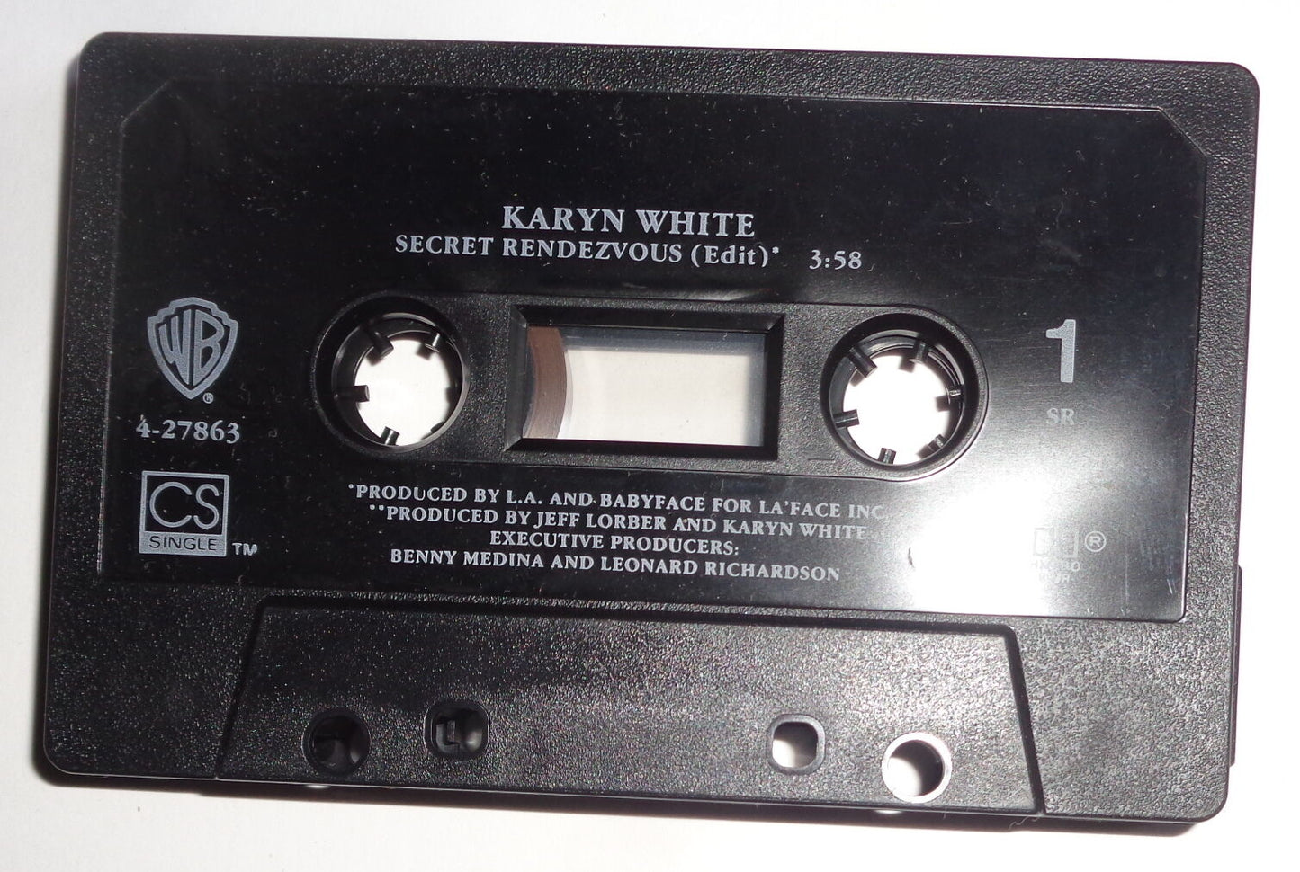 Karyn White – Secret Rendezvous / Tell Me Tomorrow Cassette Single 1988 Warner