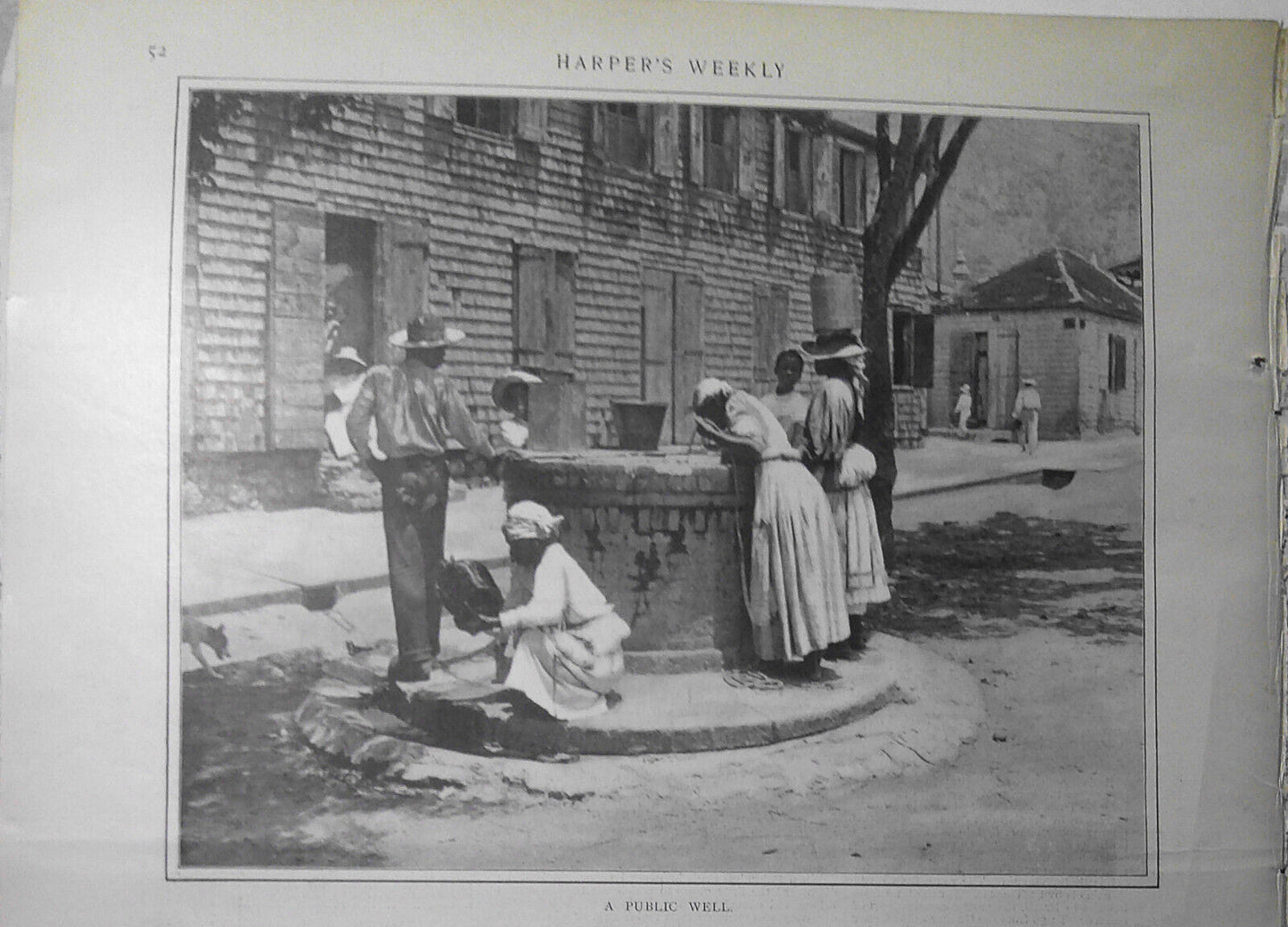 St. Thomas. Gateway to the Caribbean - W Drysdale - Harper's Weekly Jan 20, 1900