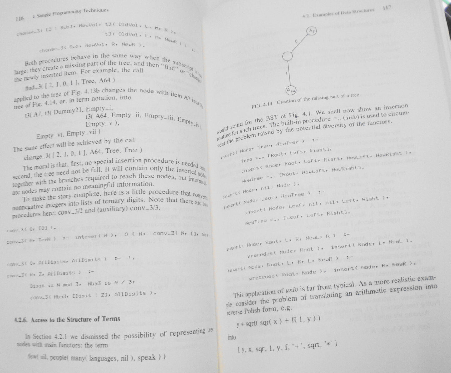 Prolog for programmers by Feliks Kluźniak, Stanisław Szpakowicz. 1987 softcover