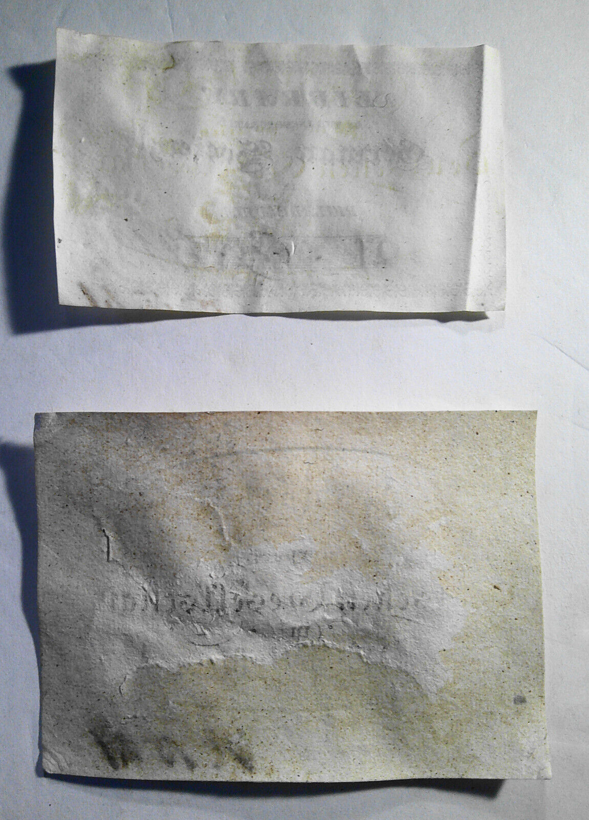 German Society in Philadelphia : 2 Ex Libris Bookplates - in English & German