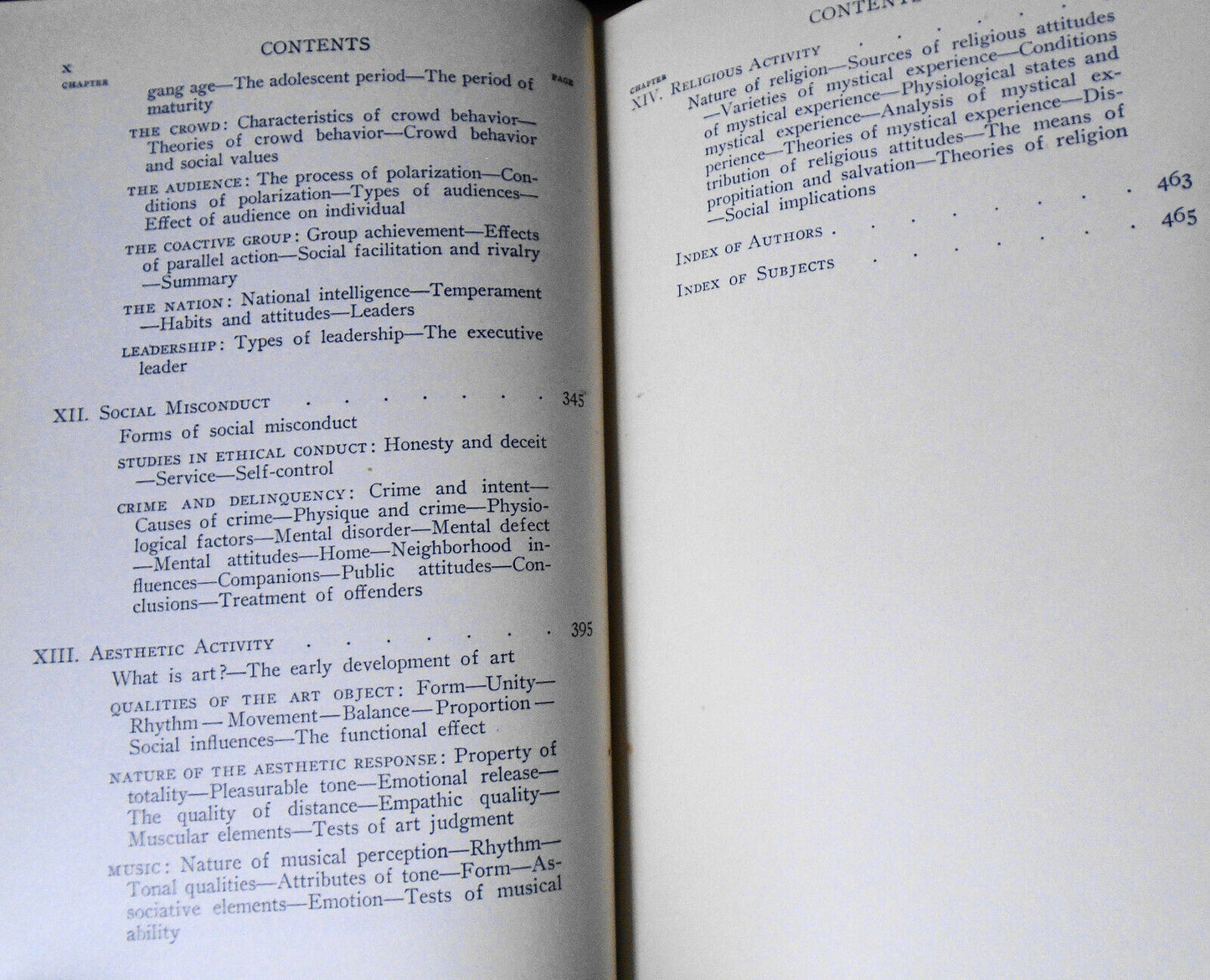 Elements of Social Psychology, by Herbert Gurnee. 1936 Hardcover First edition.