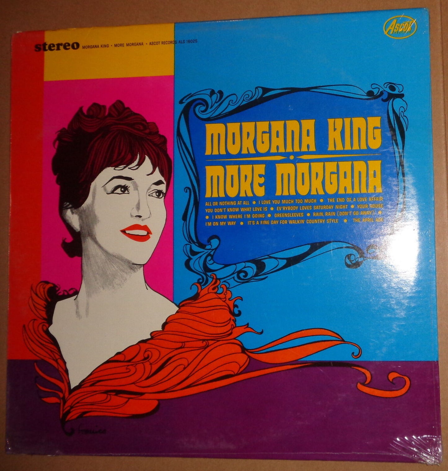 Morgana King - More Morgana - SEALED LP. MINT, 1966