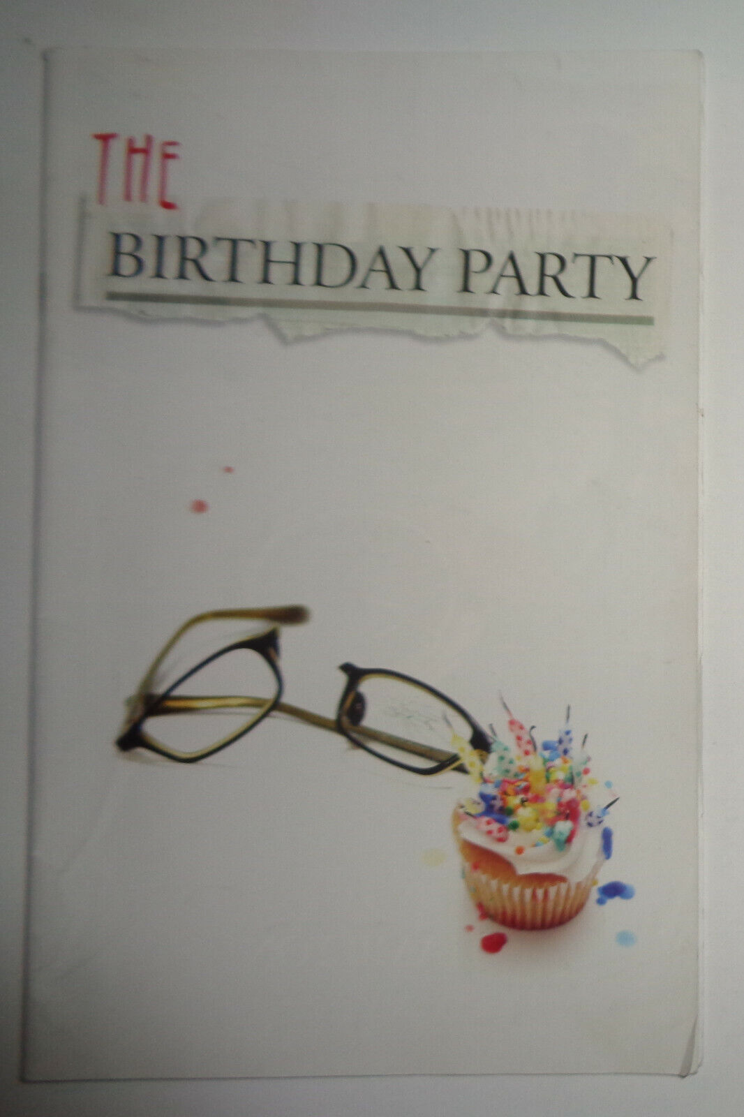 Harold Pinter THE BIRTHDAY PARTY - PROGRAM - 2006 McCarter Theatre Center, NJ