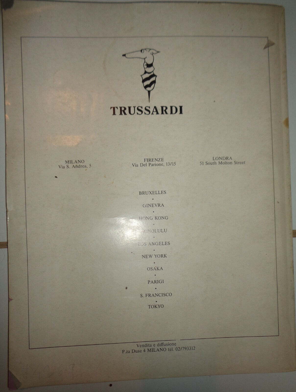 Vogue Italia Pelle, No. 1, Settembre 1980 - First Issue, rare.