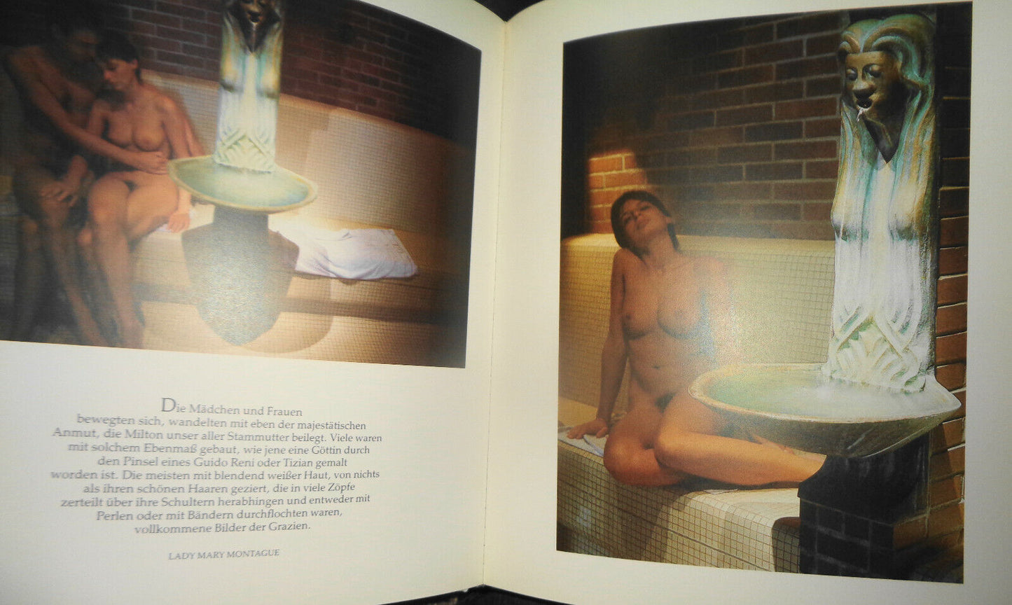 In den Tempeln der Badelust : Architekturen der Sinnlichkeit. 1986 Hardcover/DJ