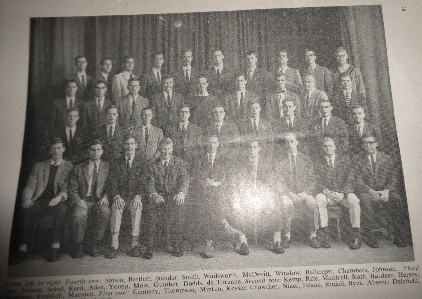 A MIDSUMMER NIGHT SCREAME - PROGRAM - TRIANGLE CLUB OF PRINCETON UNIVERSITY 1960
